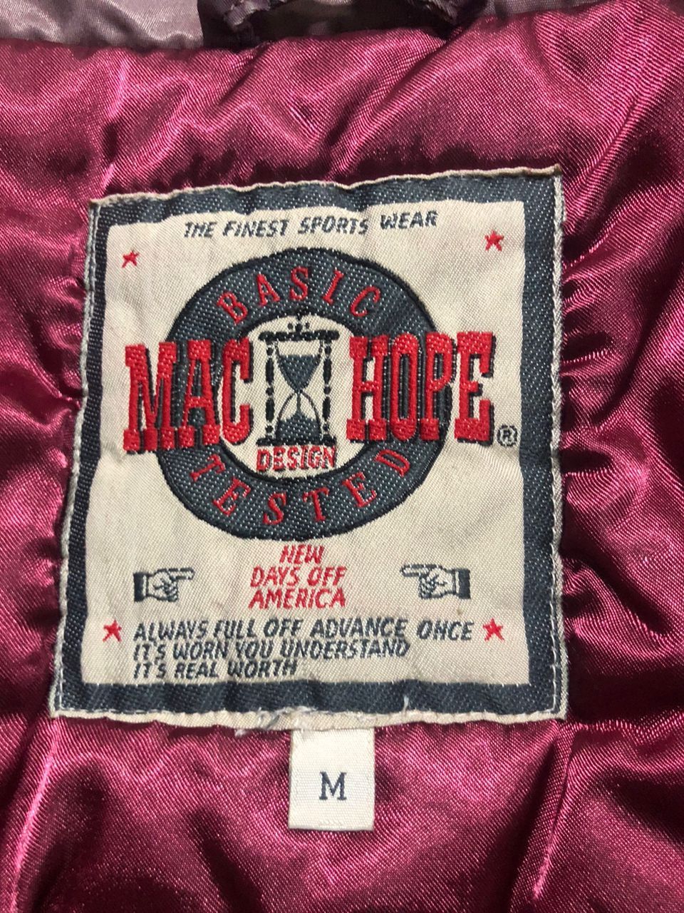 Japanese Brand JAPANESE BRAND MAC HOPE BOMBER JACKET SUNFADED Size US M / EU 48-50 / 2 - 17 Thumbnail