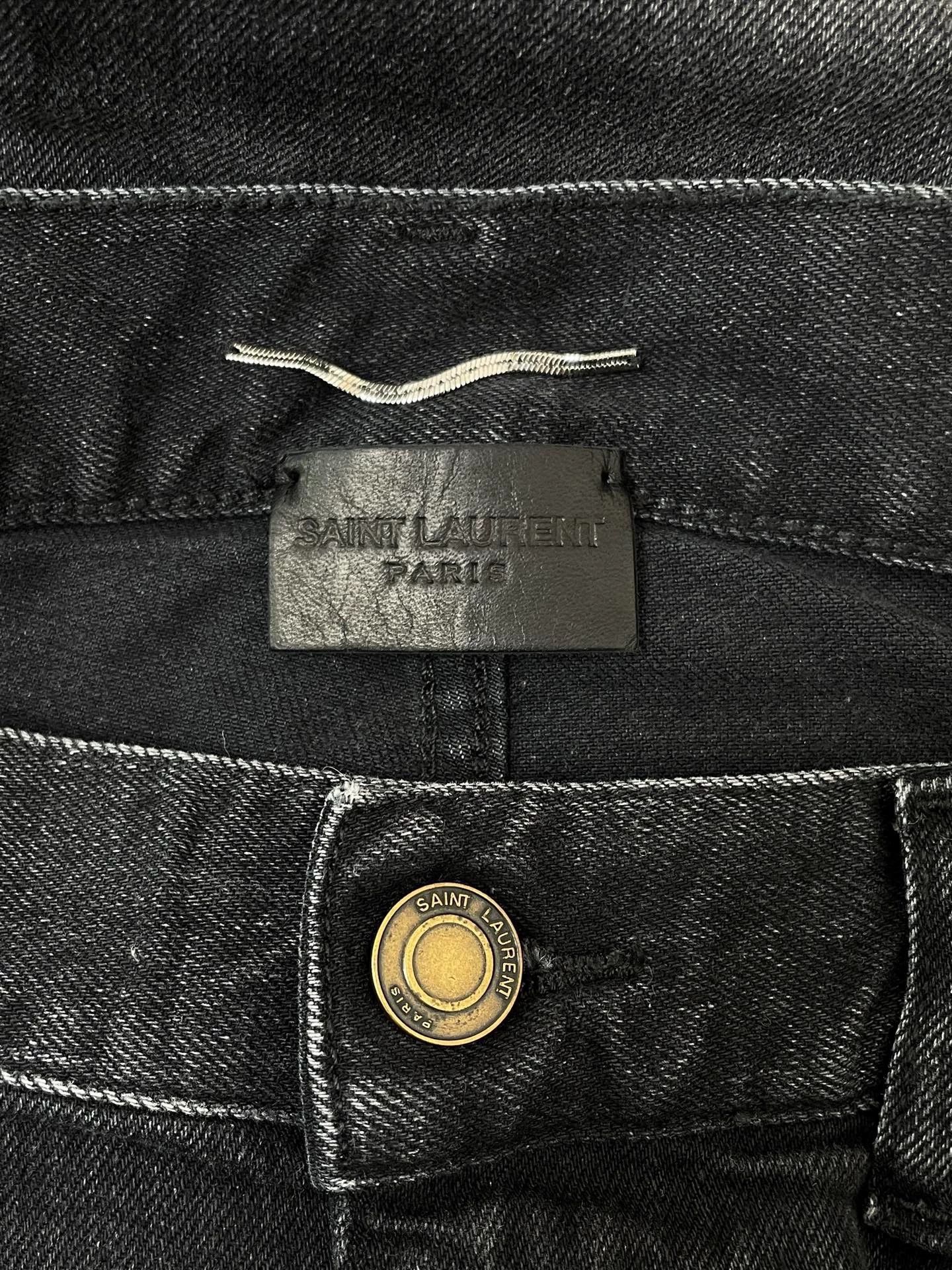 Saint Laurent Paris Saint Laurent Paris 30 Straight Jeans (2 Wears) Size US 30 / EU 46 - 3 Thumbnail