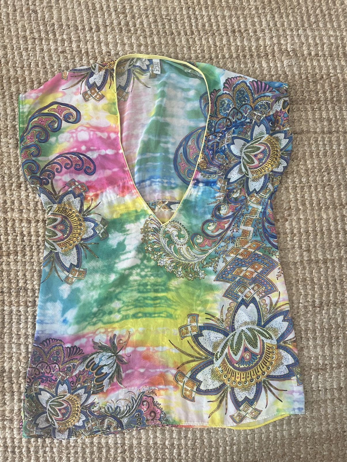 Other Becca By Rebecca Virtue Multicolor Beach Swim Cover-Up Size M / US 6-8 / IT 42-44 - 1 Thumbnail