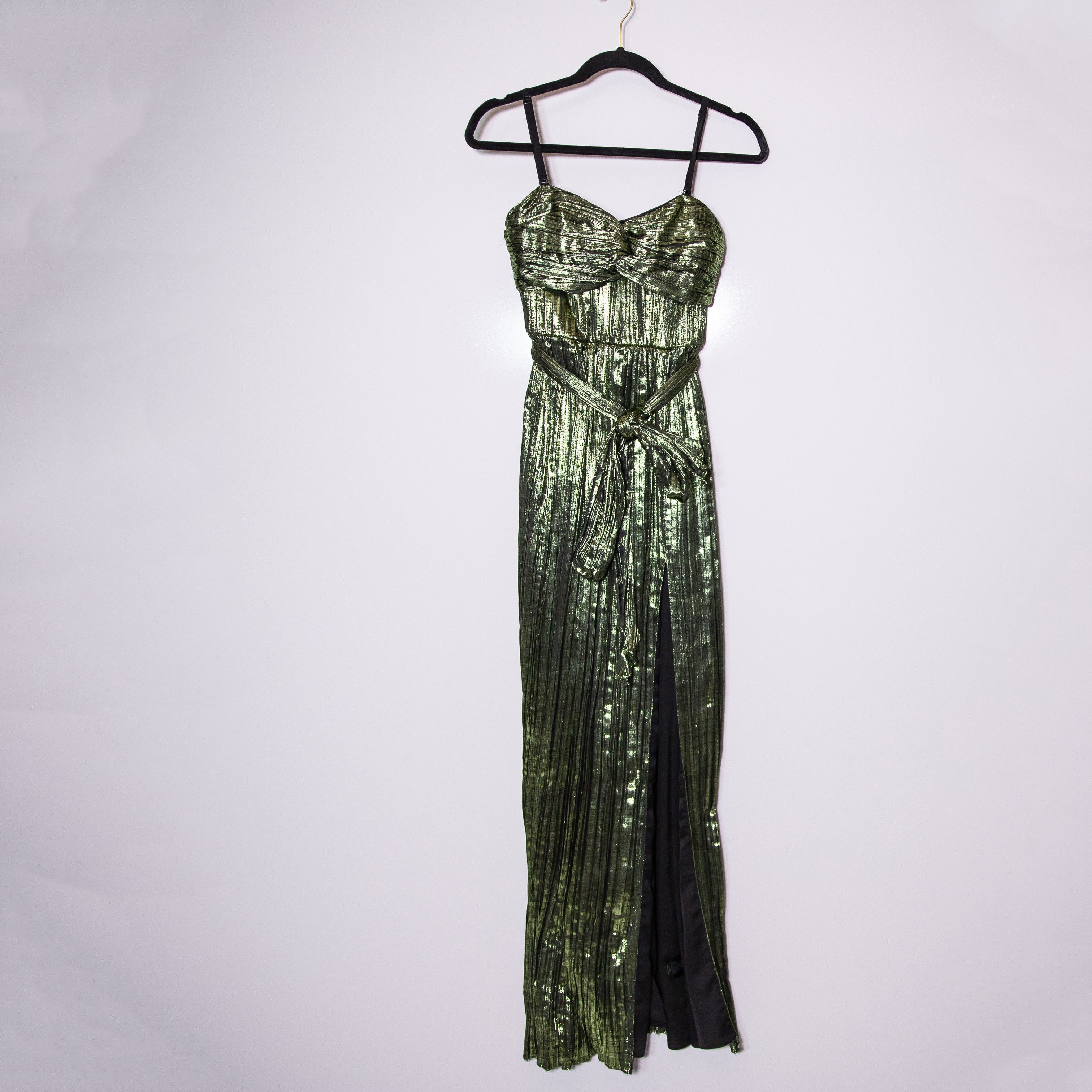 Jonathan Simkhai Jonathan Simkhai Metallic Plisse Pleated Size XS / US 0-2 / IT 36-38 - 1 Thumbnail