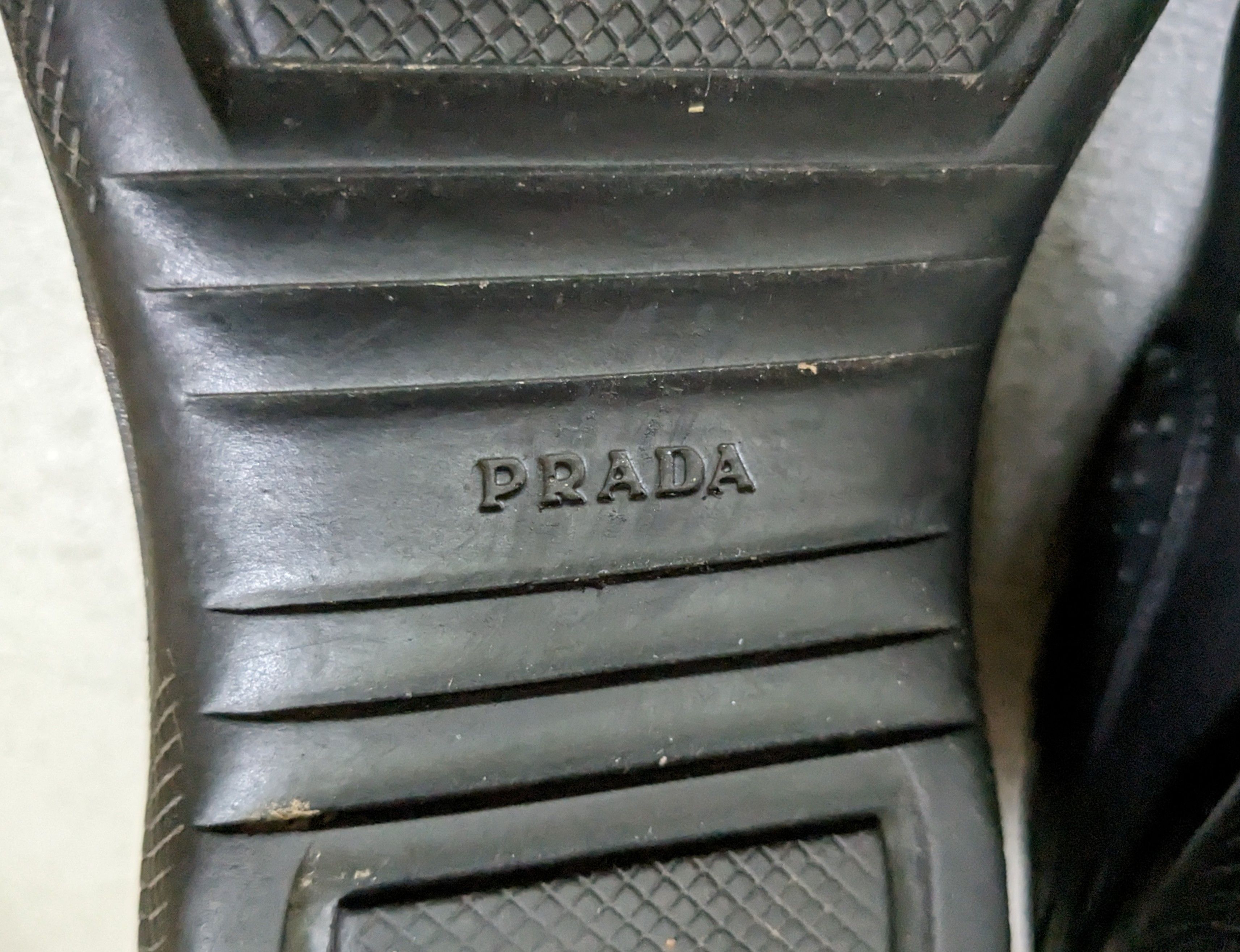 Prada Prada America's Cup Size 9.5 Black Red Leather Low Tops Size US 9.5 / EU 42-43 - 19 Thumbnail