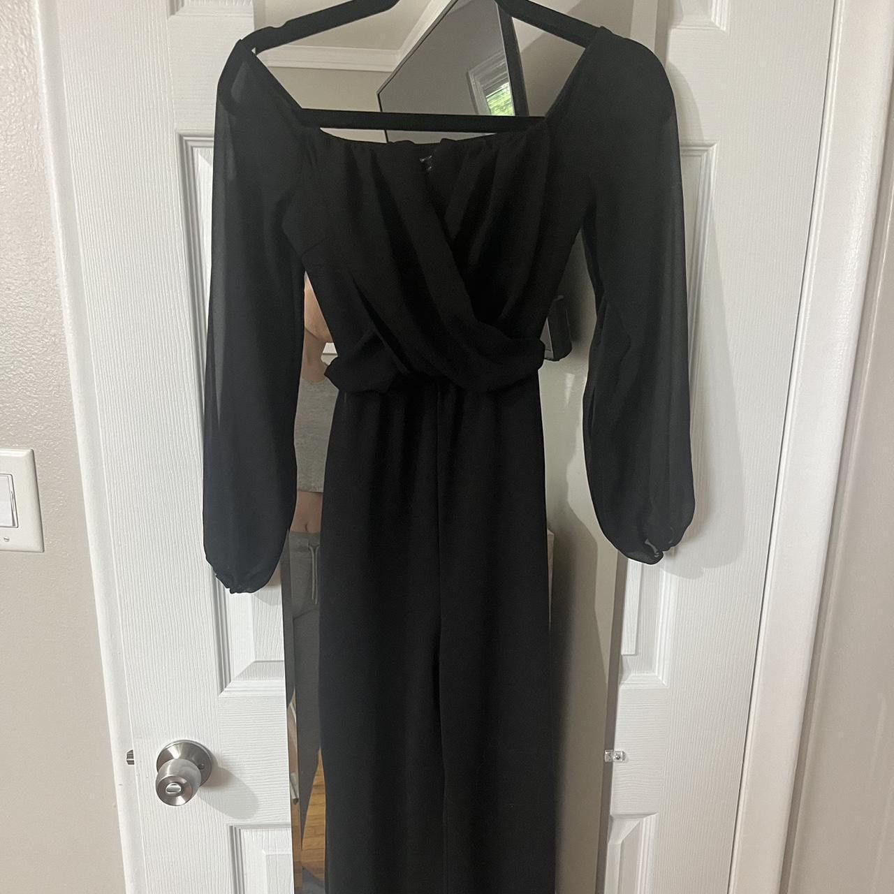 Other Windsor Mesmerizing Off-The-Shoulder Jumpsuit Size XS / US 0-2 / IT 36-38 - 2 Thumbnail