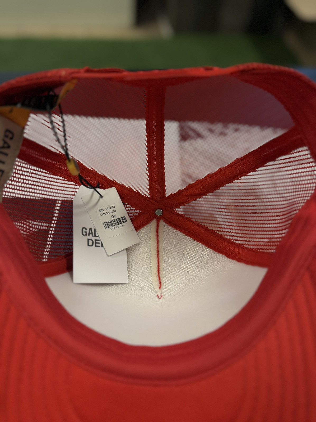 Gallery Dept. Gallery DEPT Hat SnapBack Red Logo (NEW) Size ONE SIZE - 7 Thumbnail