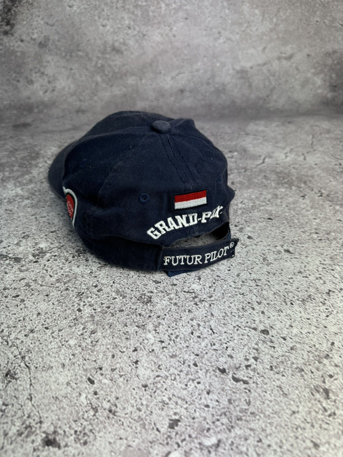 Vintage Vintage Monaco Grand Prix Racing Cap Hat Logo Size ONE SIZE - 4 Thumbnail