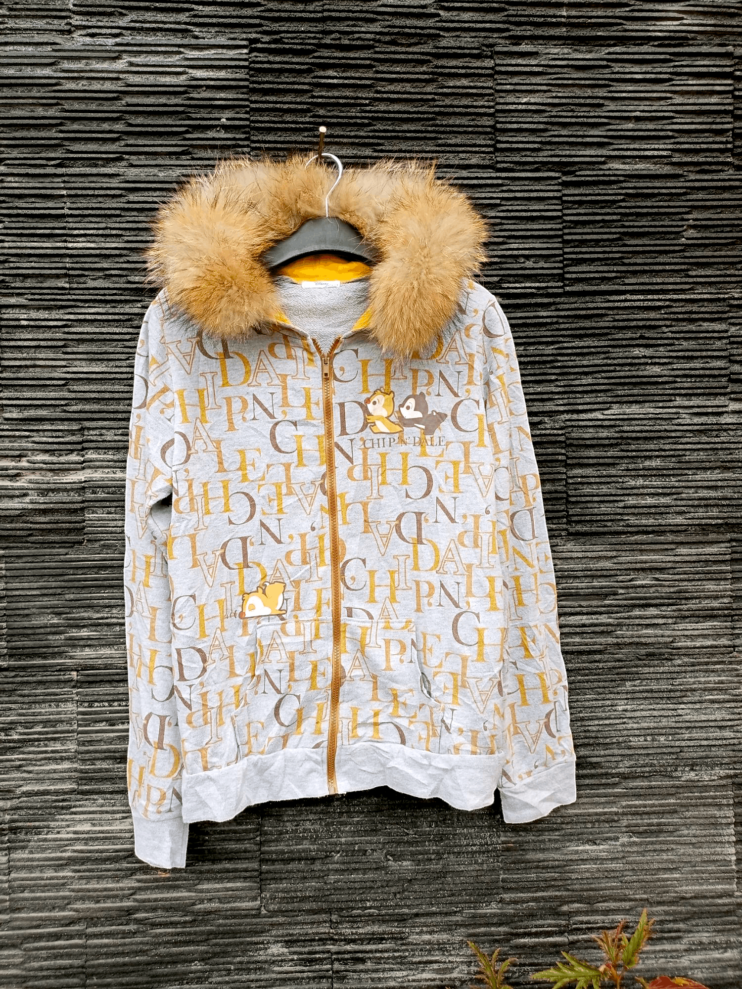 Cartoon Network × Disney × Japanese Brand Disney Chip & Dale Fur Hoodie Full Print Size US XL / EU 56 / 4 - 2 Thumbnail