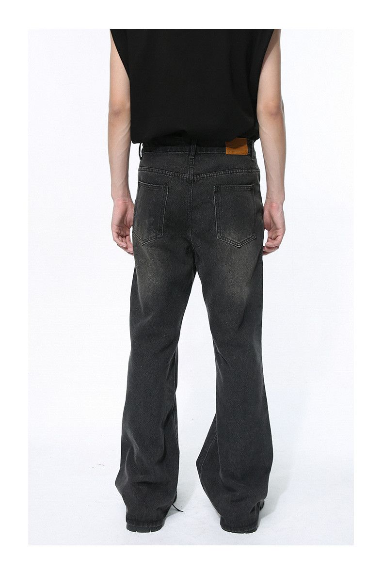 Japanese Brand × Jean Vintage Washed Straight Flare Jeans Size US 32 / EU 48 - 5 Thumbnail