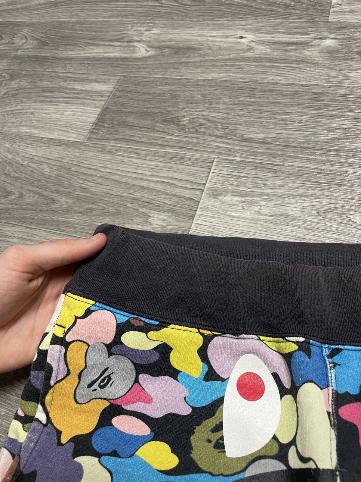 Bape Bape Multi Camo Shark Sweat Shorts SS18 Size US 30 / EU 46 - 15 Thumbnail