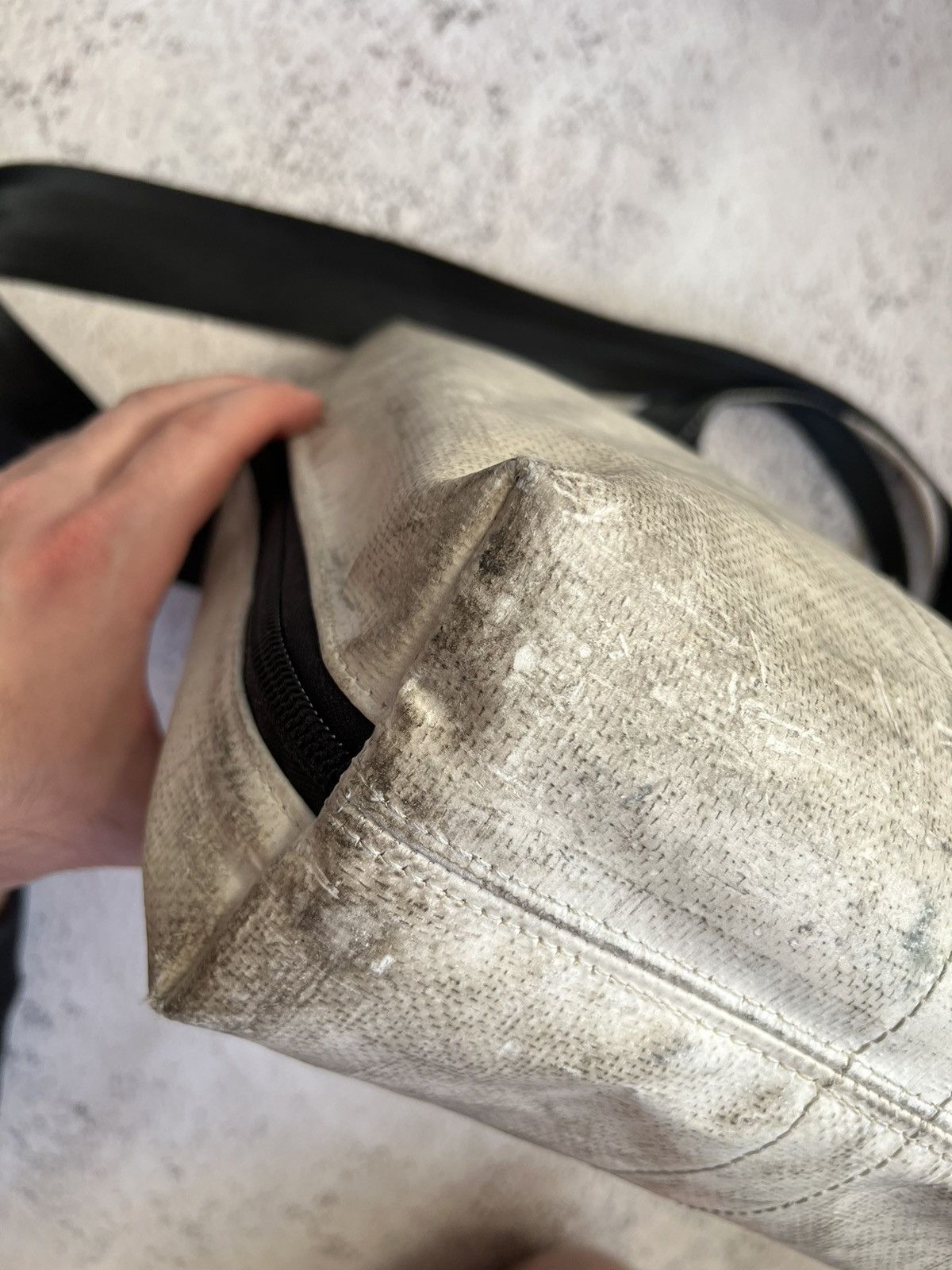 Freitag × Vintage Freitag Streetwear Bag Big Messenger Size ONE SIZE - 8 Thumbnail