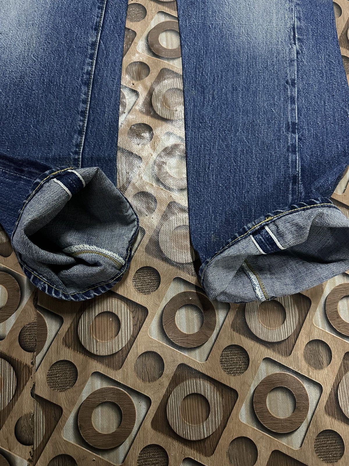 Denime Vintage 90’s DENIME Jeans Selvedge/Redline RARE Denim Pants Size US 31 - 9 Thumbnail
