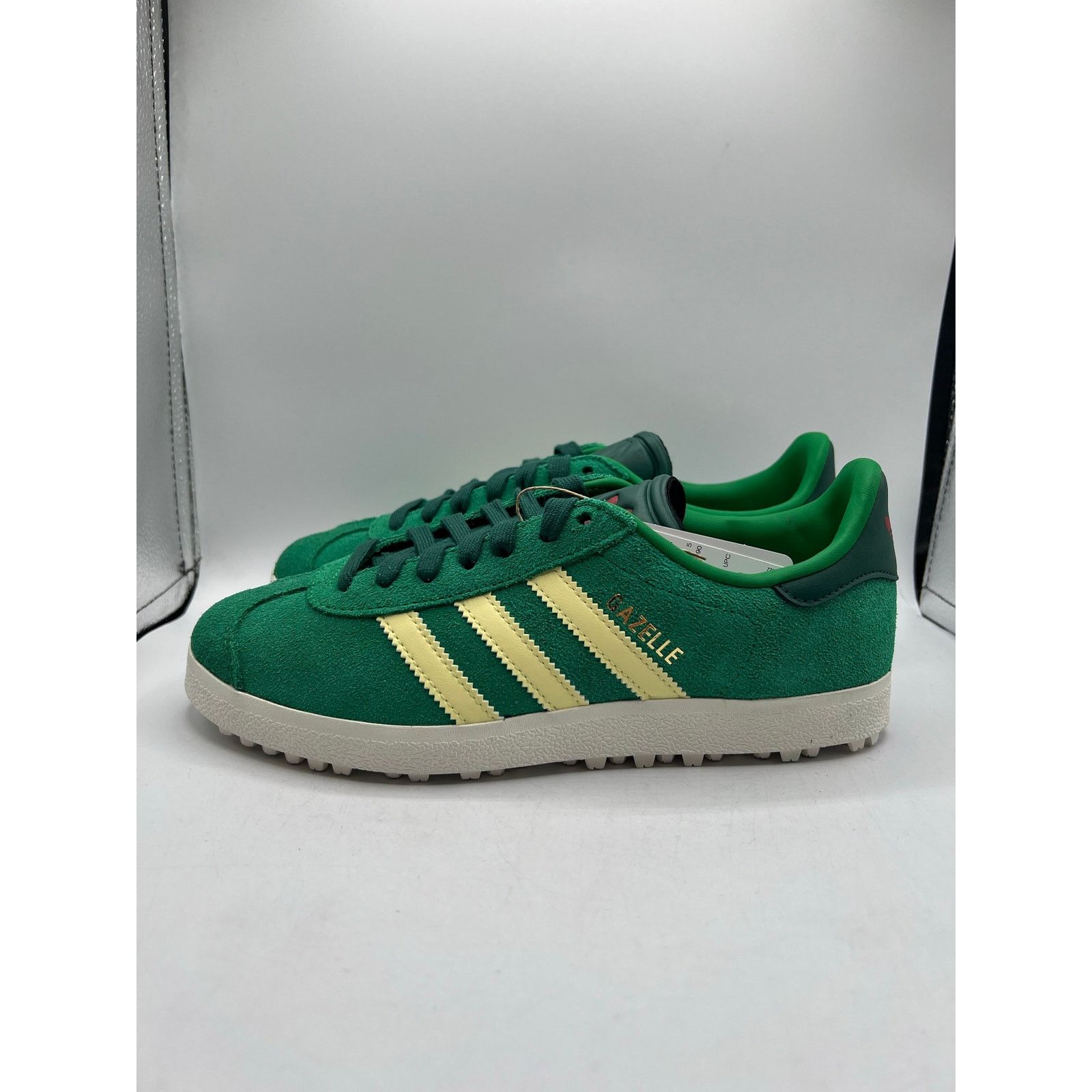 Adidas Adidas Gazelle Spikeless Golf “Collegiate Green” size 5.5 Size US 5.5 / EU 38 - 1 Thumbnail