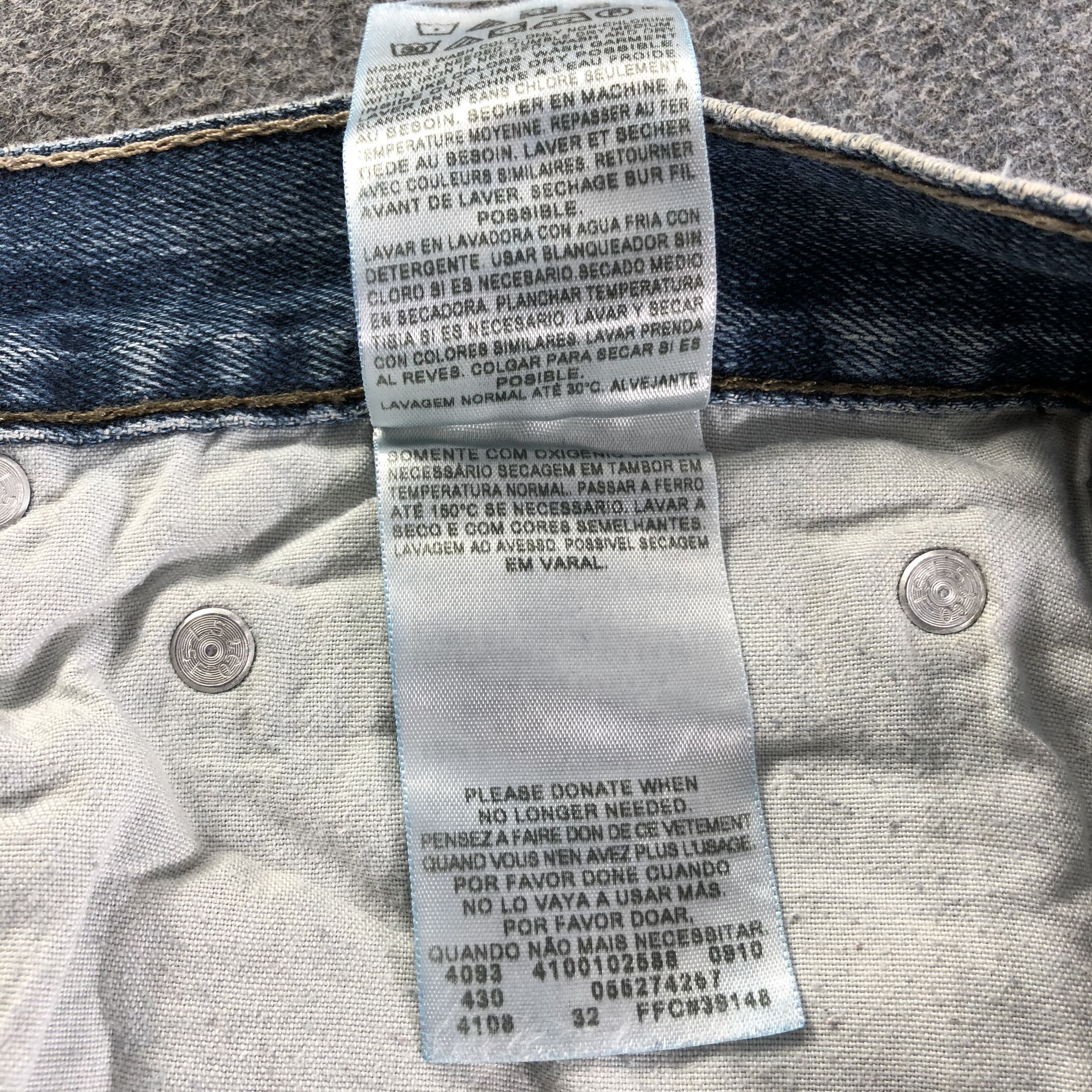 Levi's Vintage Blue Wash Levis 527 Flare Jeans-J3149 Size US 34 / EU 50 - 12 Thumbnail