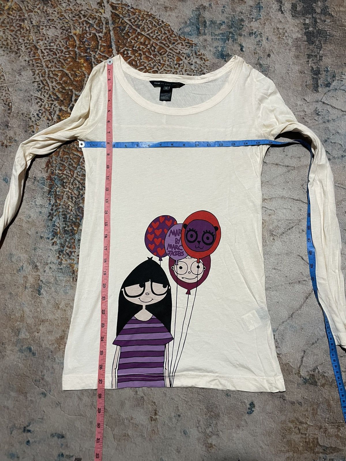 If Six Was Nine Marc by Marc Jacobs Printed long sleeve Size US XS / EU 42 / 0 - 5 Thumbnail
