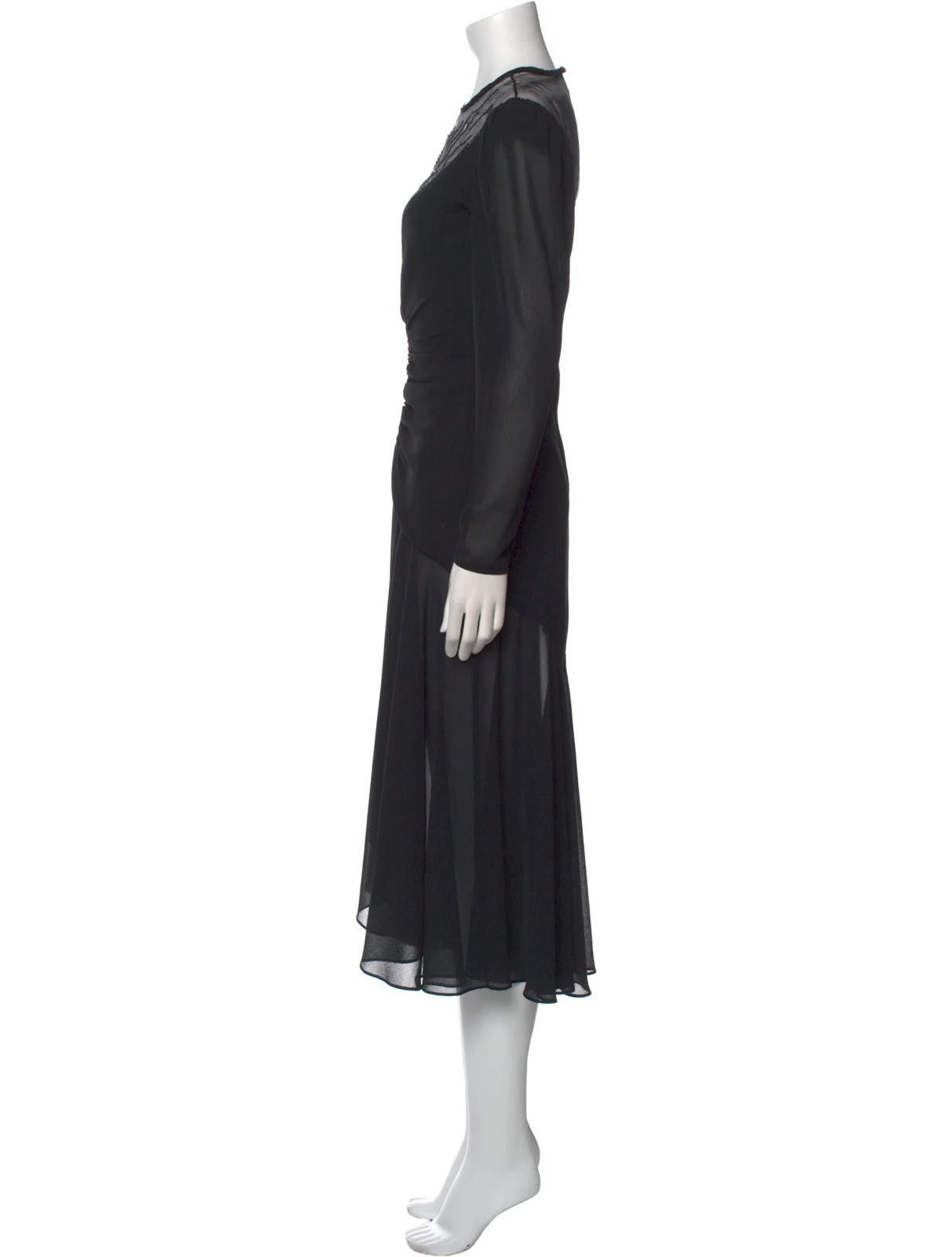 Casedei Casadei Crew Neck Knee-Length Dress Size: S Size S / US 4 / IT 40 - 2 Thumbnail