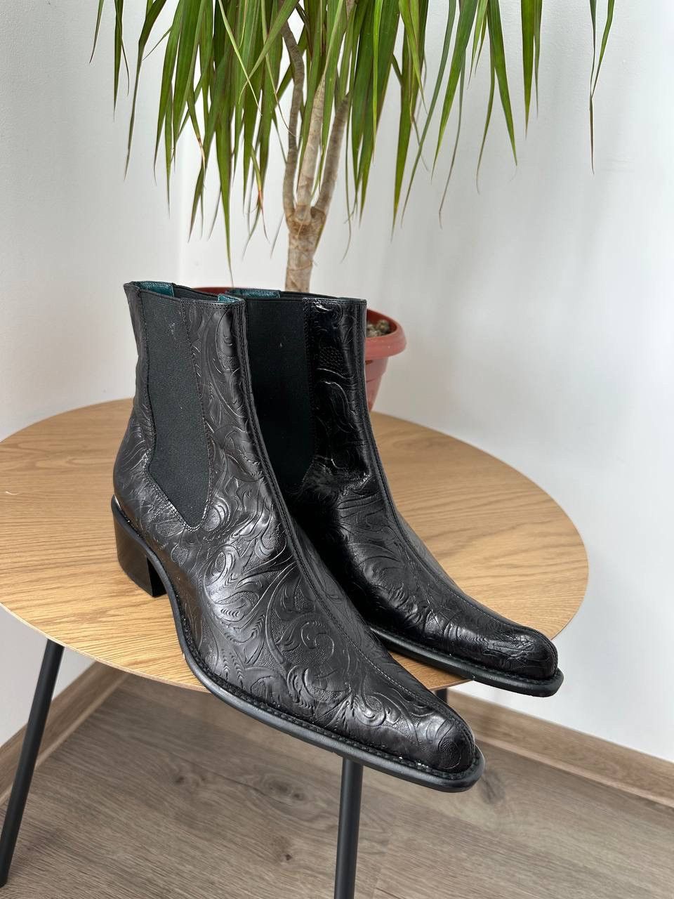Japanese Brand × Vintage Vintage Japanese Coccinelle Kozak Men’s Black Boots Size US 7 / EU 40 - 11 Thumbnail