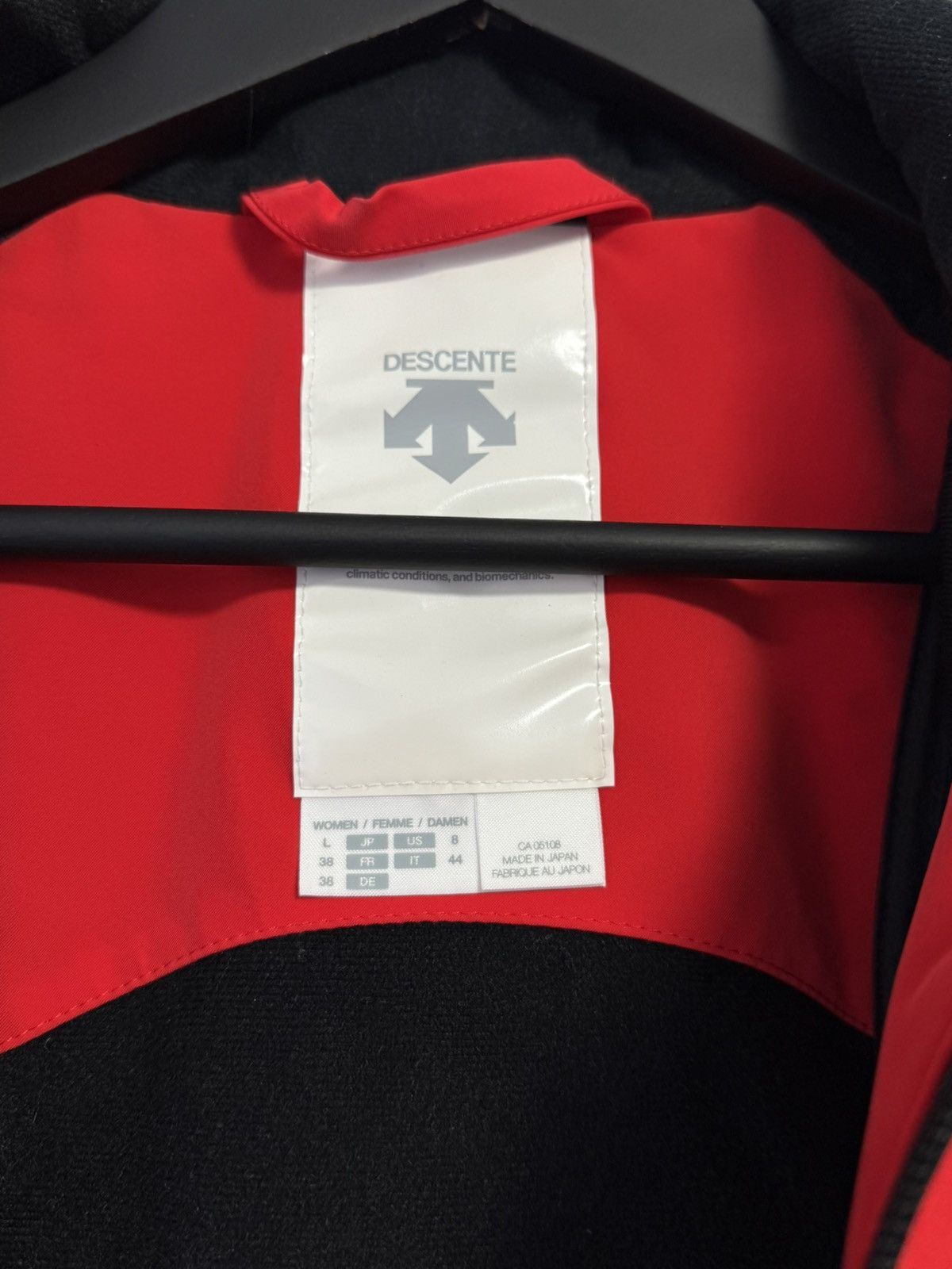 Descente Descente Ski Jacket Red Heat Course Hooded Insulated Snow Size M / US 6-8 / IT 42-44 - 11 Thumbnail