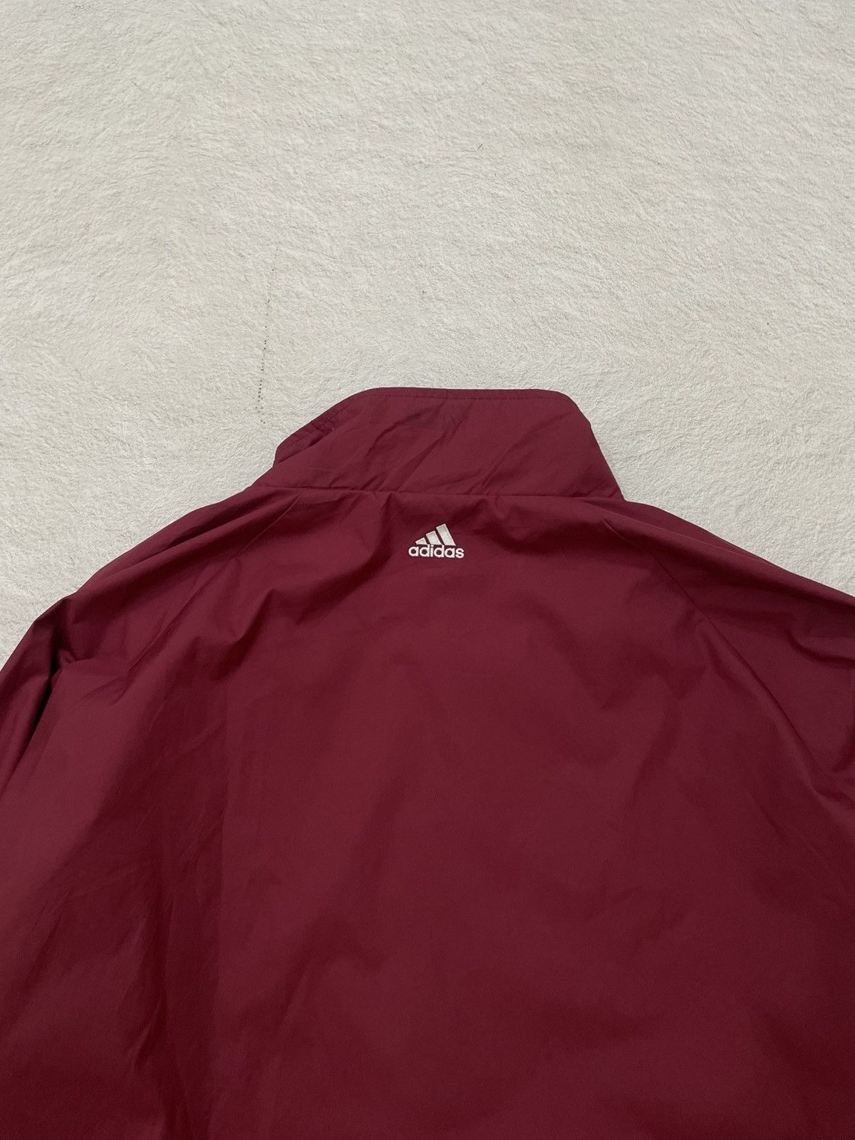 Japanese Brand 00s Adidas Ajax Champions League Windbreaker Jacket Red Y/K Size US XXL / EU 58 / 5 - 10 Thumbnail