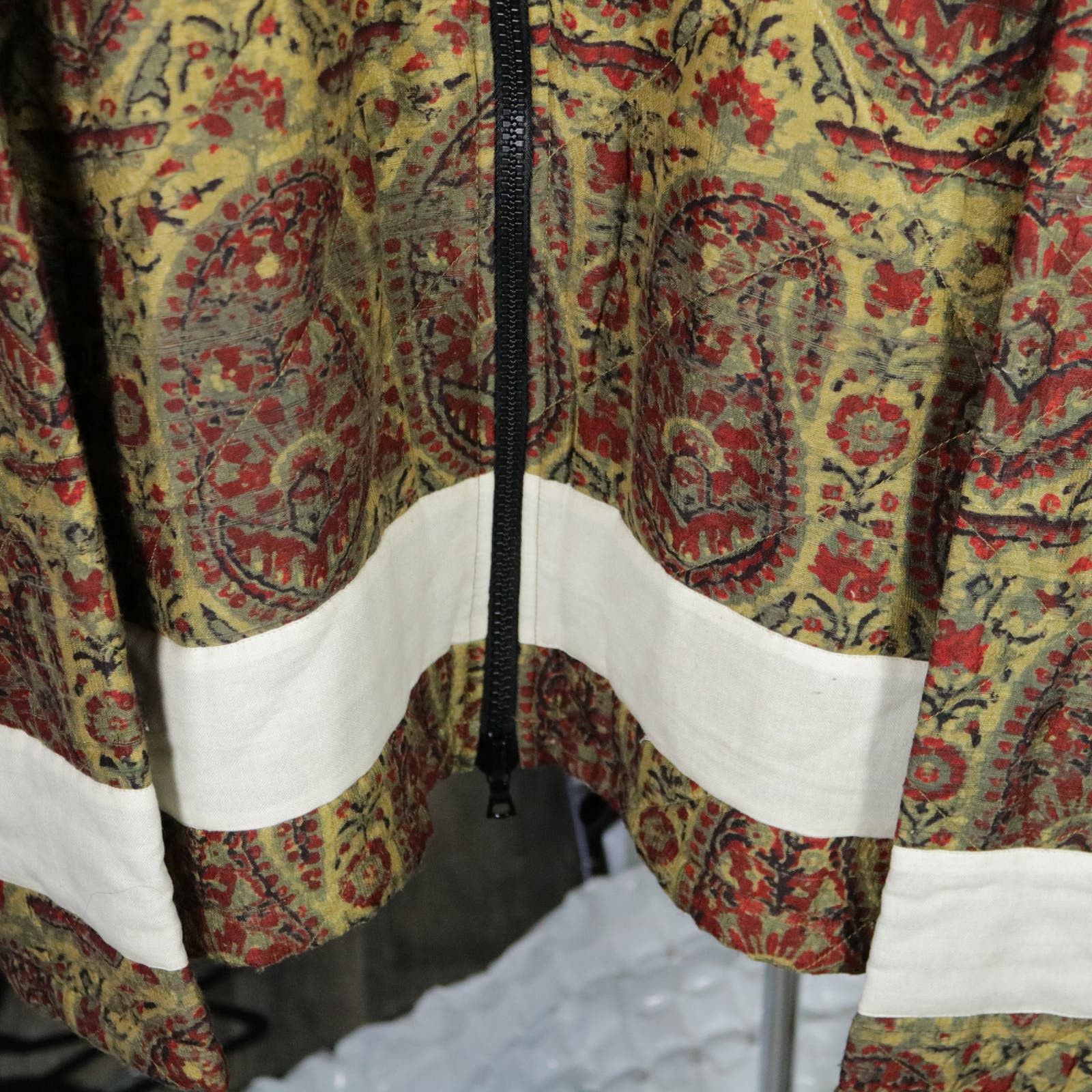 Kartik Research Karu Kartik Research Silk Work Jacket Dye Print XL New Size US XL / EU 56 / 4 - 4 Thumbnail