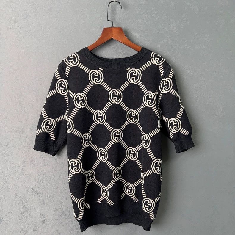 Gucci Gucci Double-sided diamond-shaped double-G knitted sweater Size M / US 6-8 / IT 42-44 - 3 Thumbnail