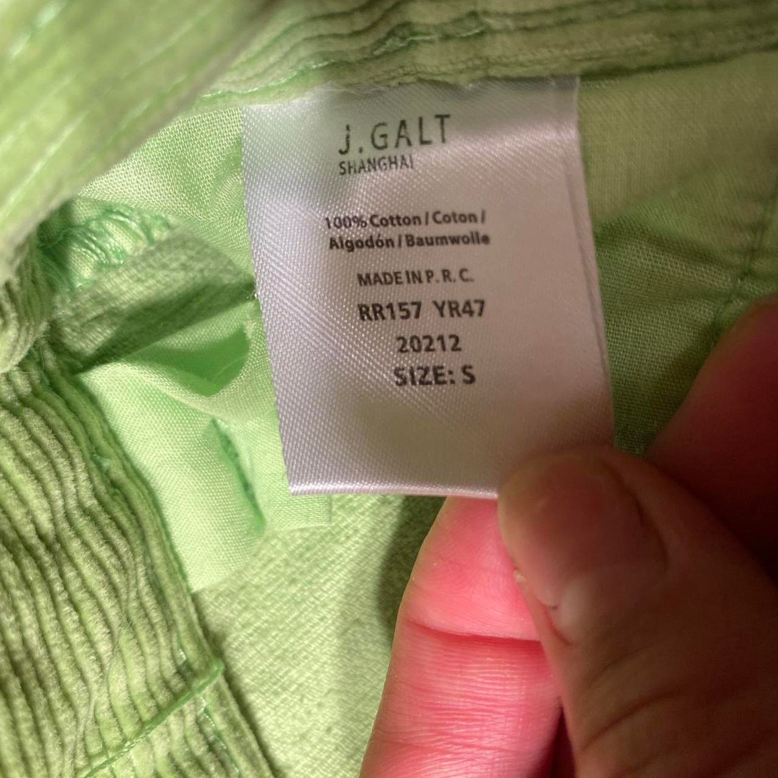 Pacsun Green corduroy pants Size 27" / US 4 / IT 40 - 3 Thumbnail