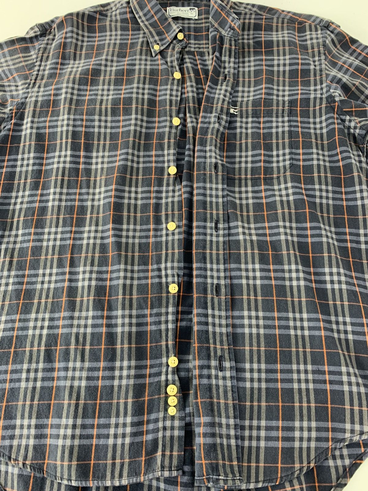 Burberry Burberrys Of London Nova Checked Monogram Button Up Shirt Size US L / EU 52-54 / 3 - 5 Thumbnail