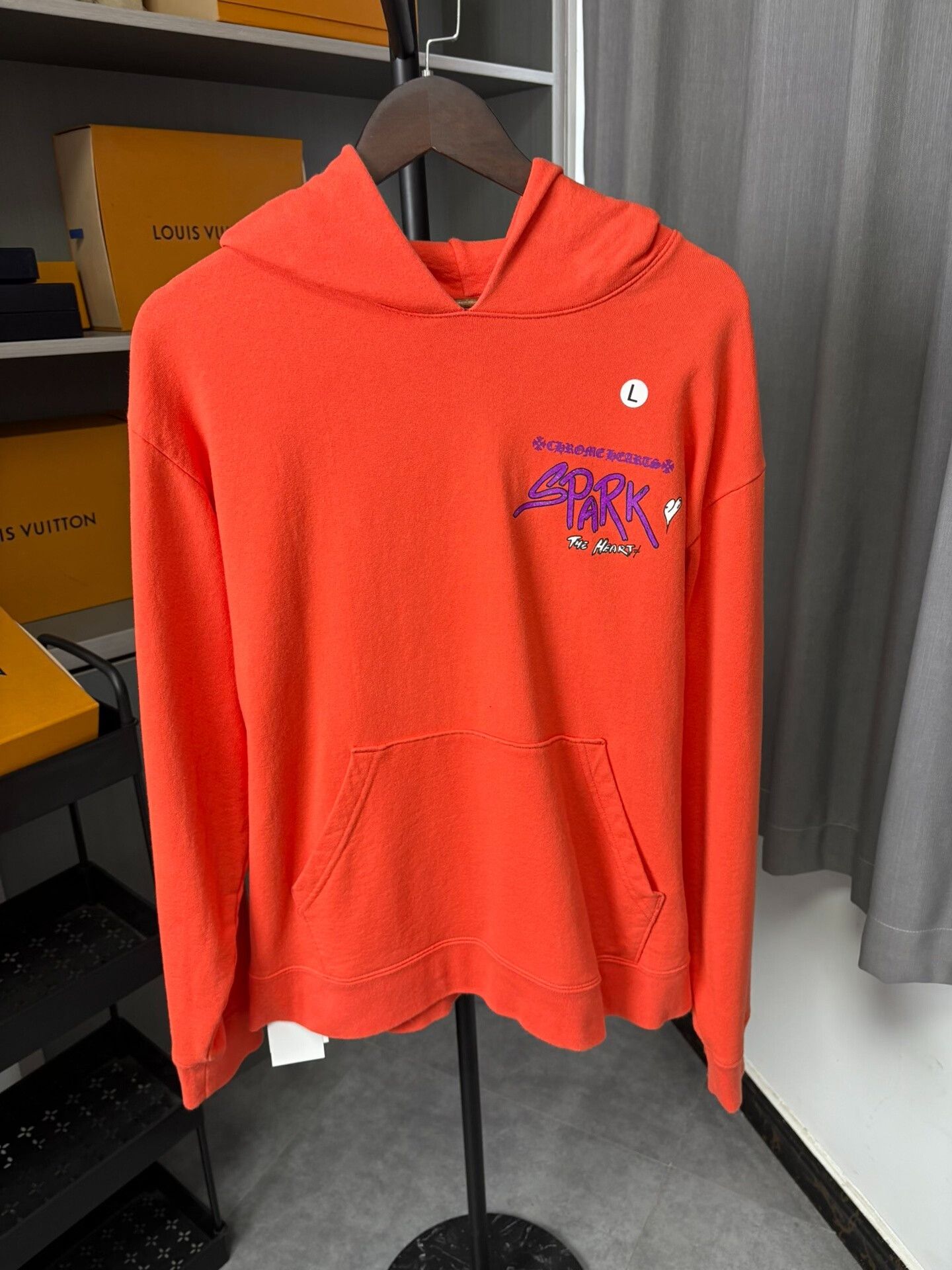 Chrome Hearts Chrome Hearts Graphic Red Hoodie L Men Size US L / EU 52-54 / 3 - 1 Thumbnail