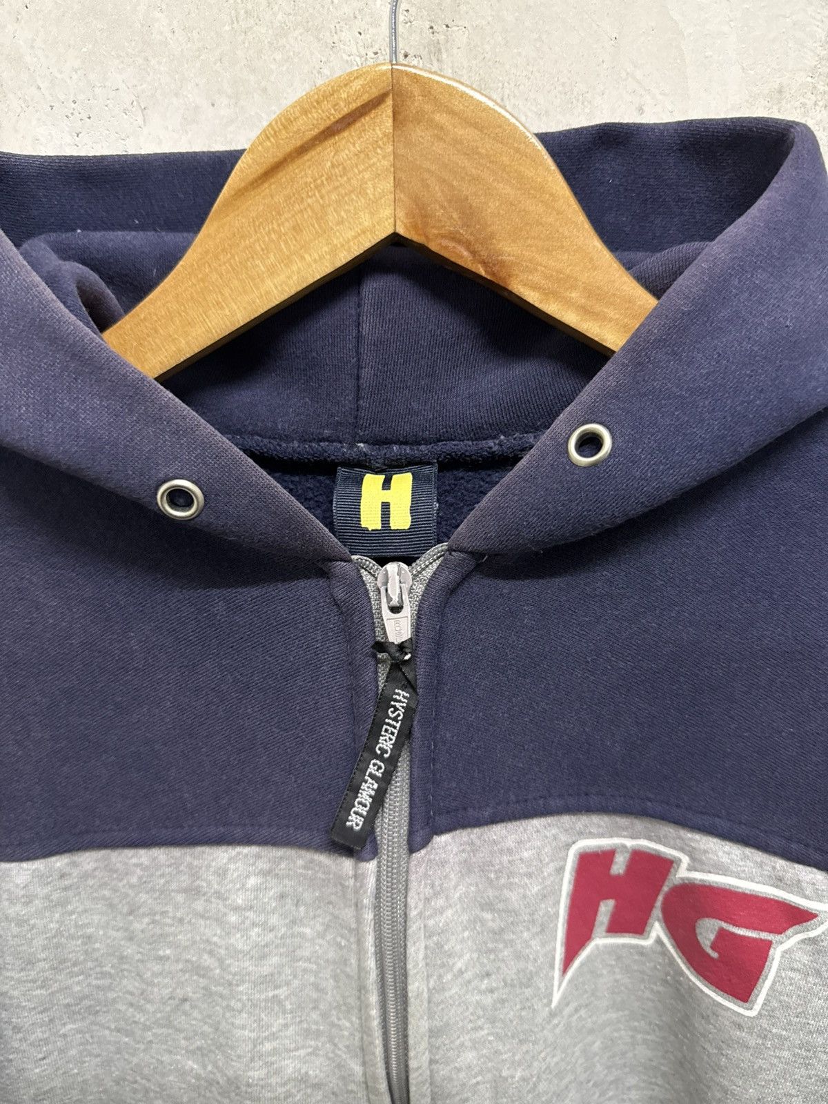 Hysteric Glamour Vintage Hysteric Glamour Short Form Zip Up Hoodie Size US S / EU 44-46 / 1 - 4 Thumbnail