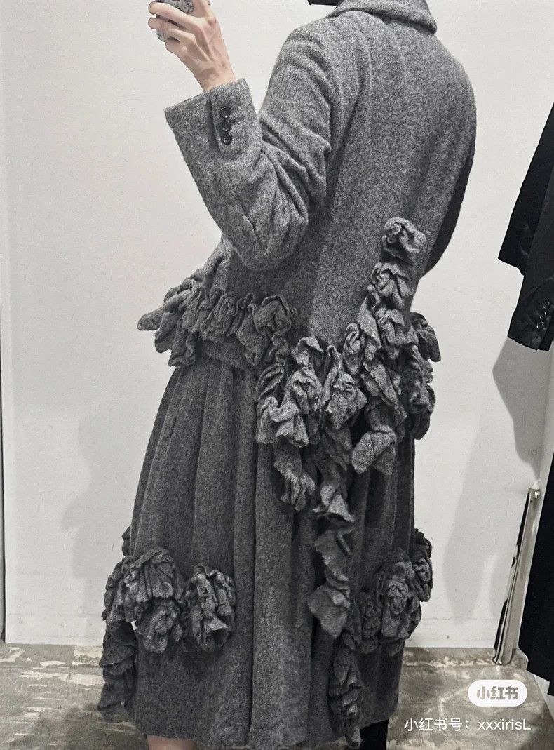 Comme Des Garcons Wool felted coat