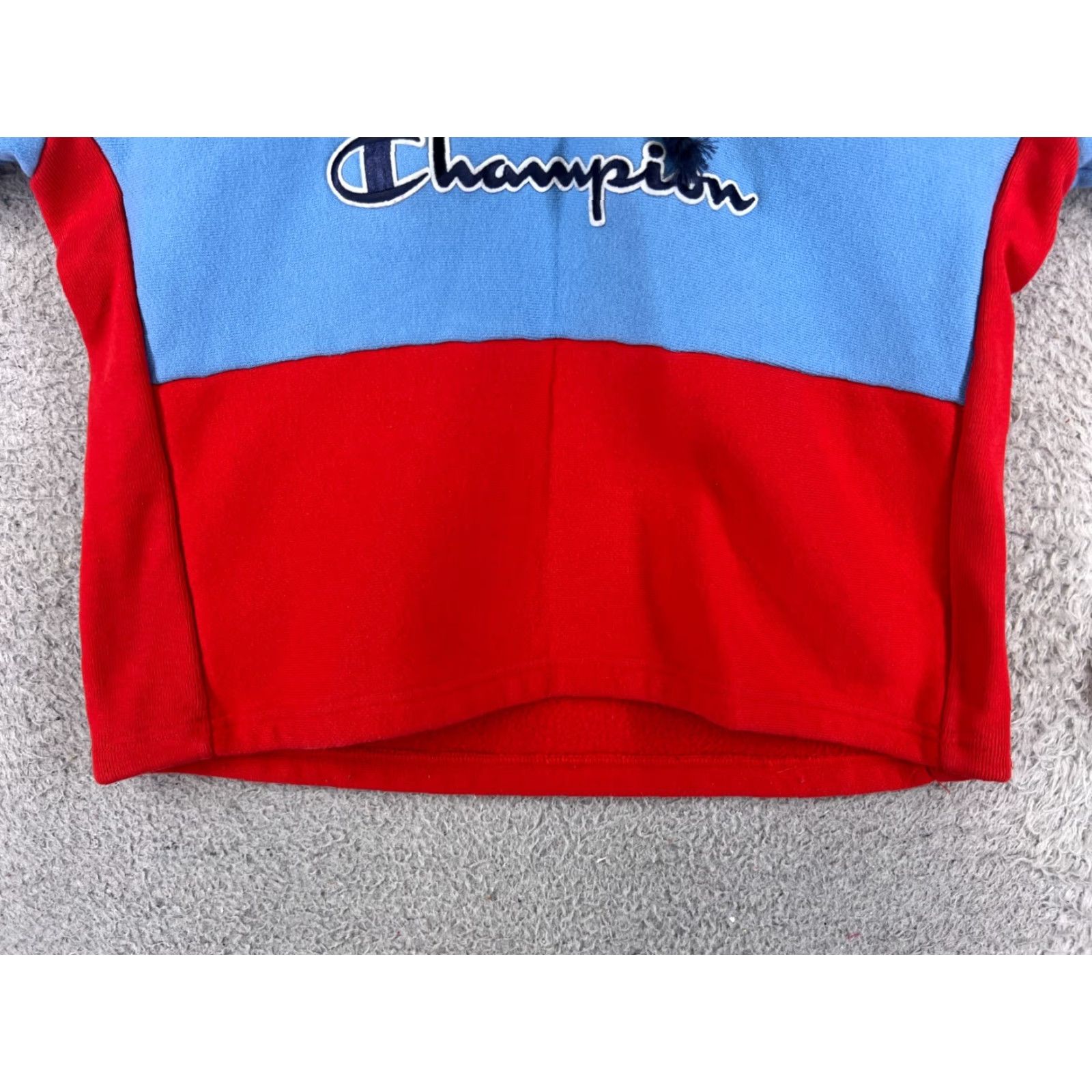 Champion VINTAGE Champion Hoodie Womens Medium Red Flared Sleeve Reverse Weave Casual USA Size M / US 6-8 / IT 42-44 - 5 Thumbnail