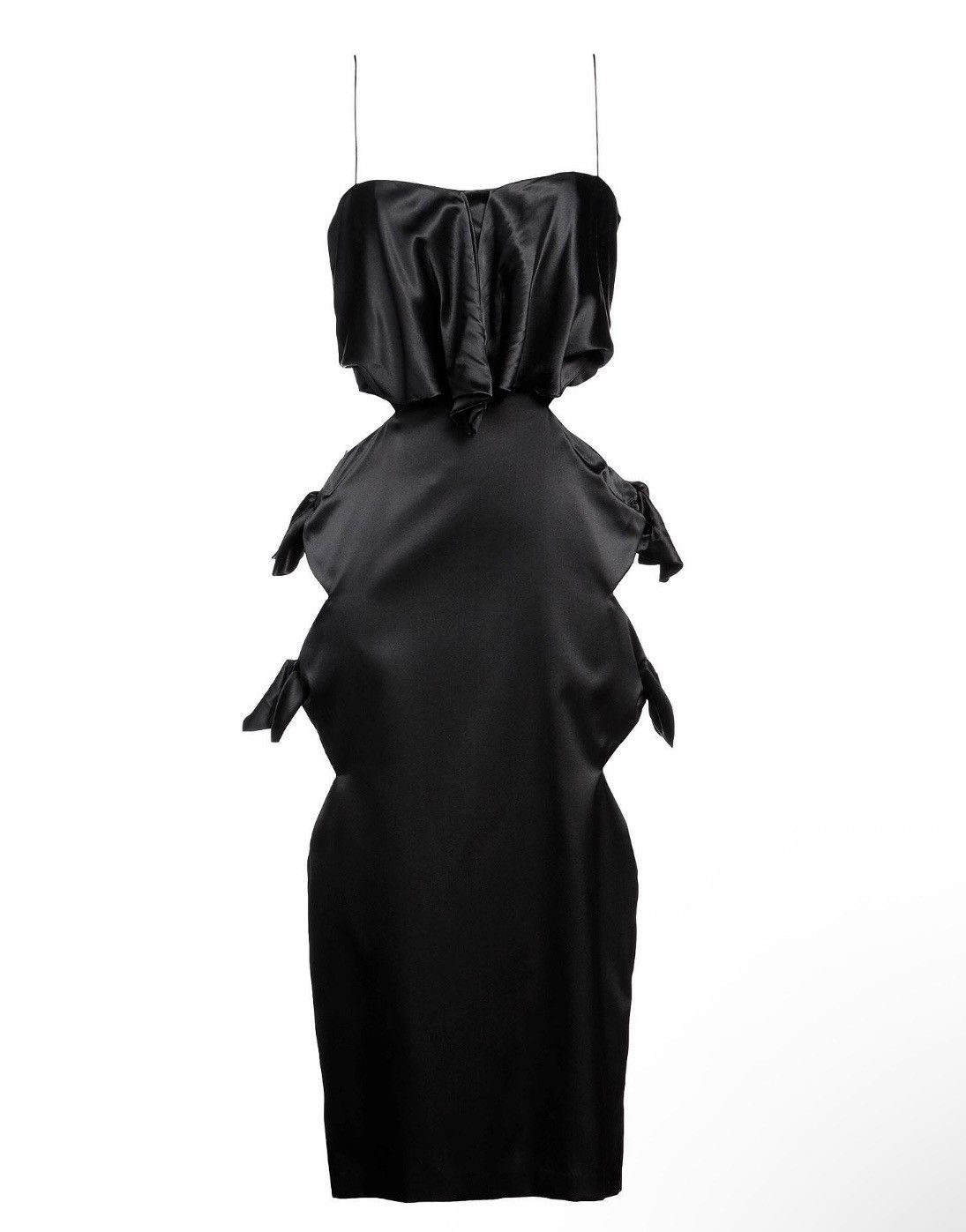 Alessandra Rich ALESSANDRA RICH Cut-out silk-blend Midi Dress IT42 MSRP$2253 Size M / US 6-8 / IT 42-44 - 9 Thumbnail