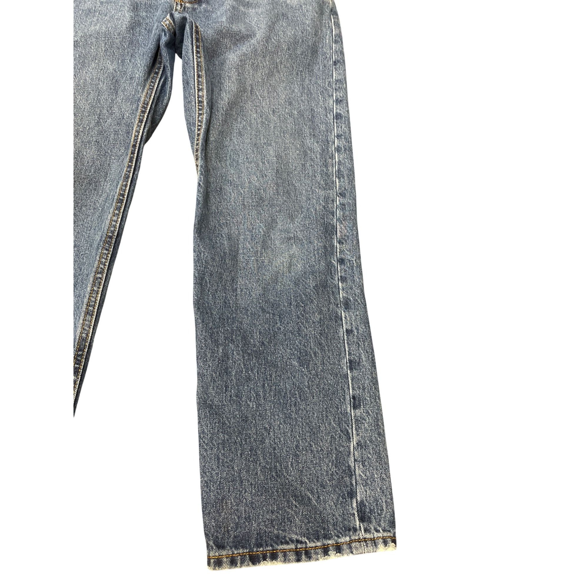 Everlane Everlane Mens Relaxed Straight Fit Blue Denim Jeans size 29R Size US 29 - 10 Thumbnail