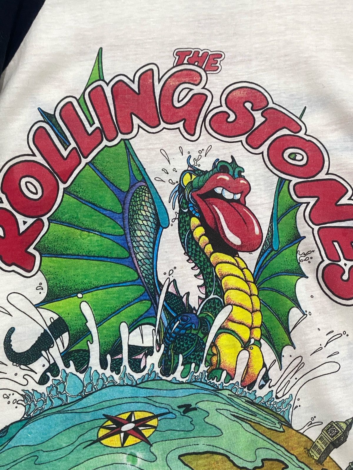 The Rolling Stones The Rolling Stones Vintage 1982 Europe Tour UK Leeds T-Shirt Size US L / EU 52-54 / 3 - 7 Thumbnail