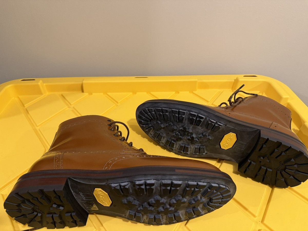 Alfred Dunhill Dunhill Wingtip Boot (Tan) Size US 8 / EU 41 - 4 Thumbnail