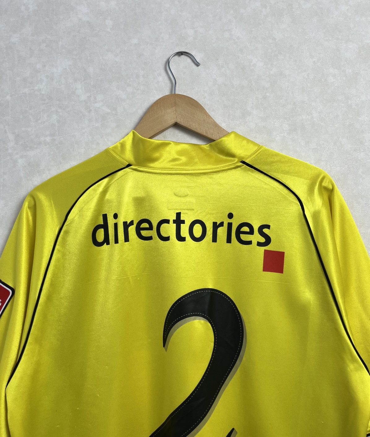 Vintage BSC Young Boys Home Football Jersey Hodel #2 Size US L / EU 52-54 / 3 - 10 Thumbnail