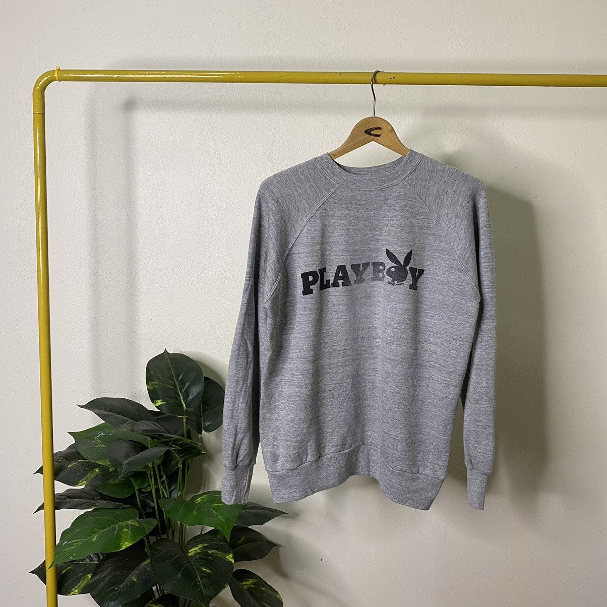 Playboy × Vintage Vintage 1980s Playboy OG Logo Sweatshirt Size US M / EU 48-50 / 2 - 1 Thumbnail