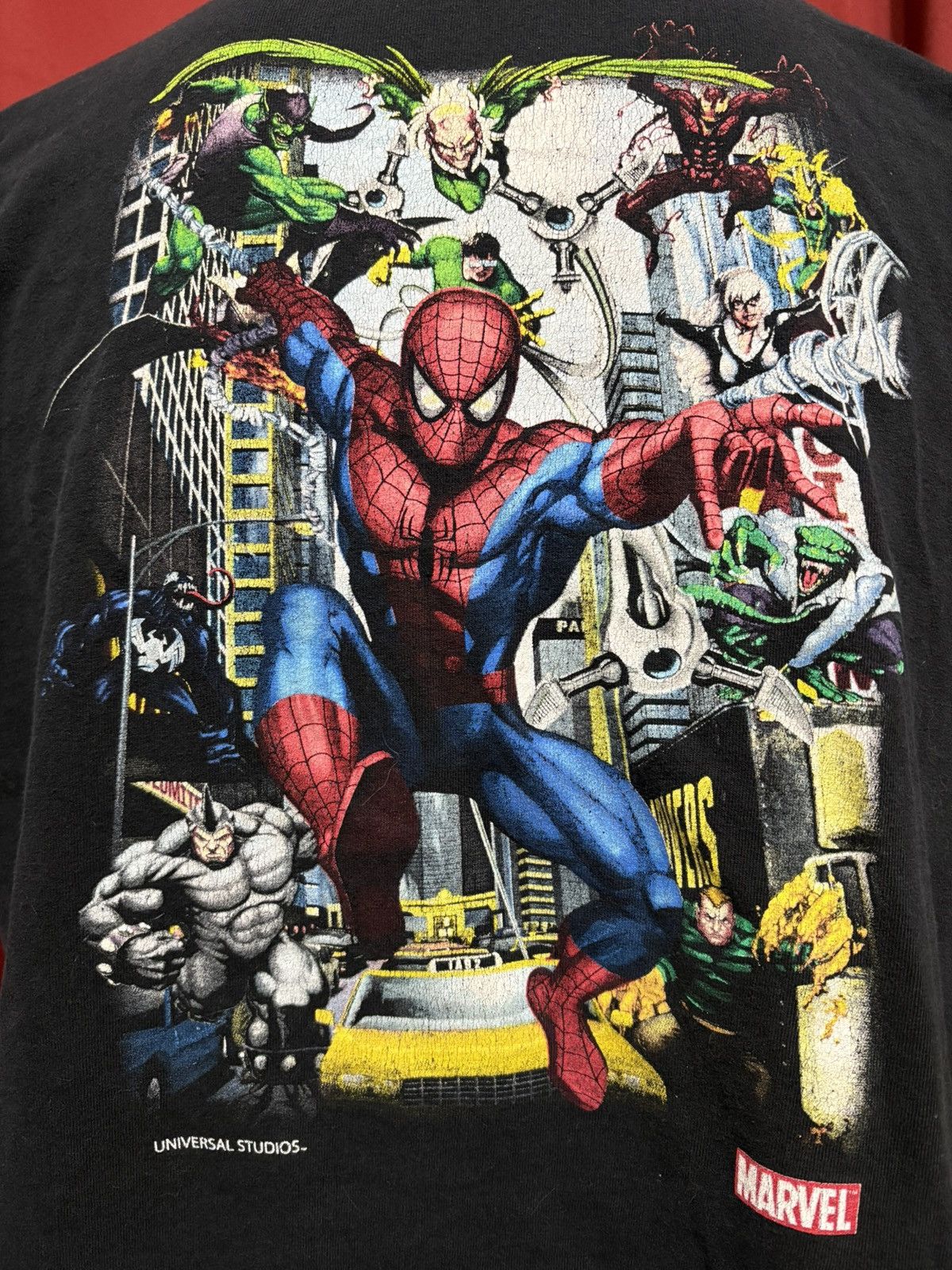 Marvel Comics Vintage Spiderman Shirt Universal Studio Marvel Comics Grail Size US XL / EU 56 / 4 - 4 Thumbnail