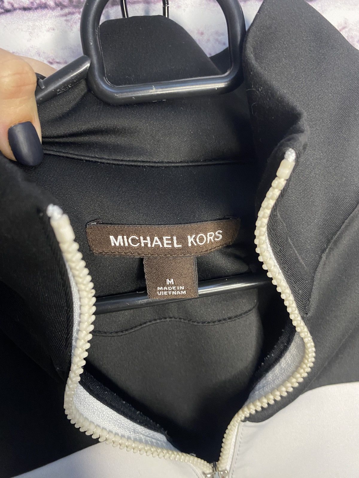 Designer Men’s MICHAEL KORS Zip Hoodie Size US M / EU 48-50 / 2 - 9 Thumbnail
