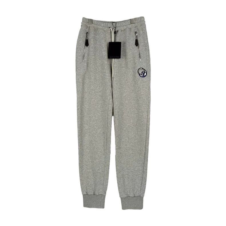 Louis Vuitton Louis Vuitton size s Gray Earth logo slacks pants 2505-Nex Size US 28 / EU 44 - 1 Thumbnail