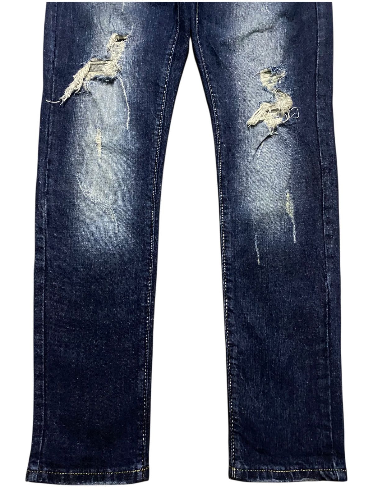 Japanese Brand Vintage Japanese Brand Denim Gabaha Custom Slim Fit Jeans Size US 30 / EU 46 - 5 Thumbnail