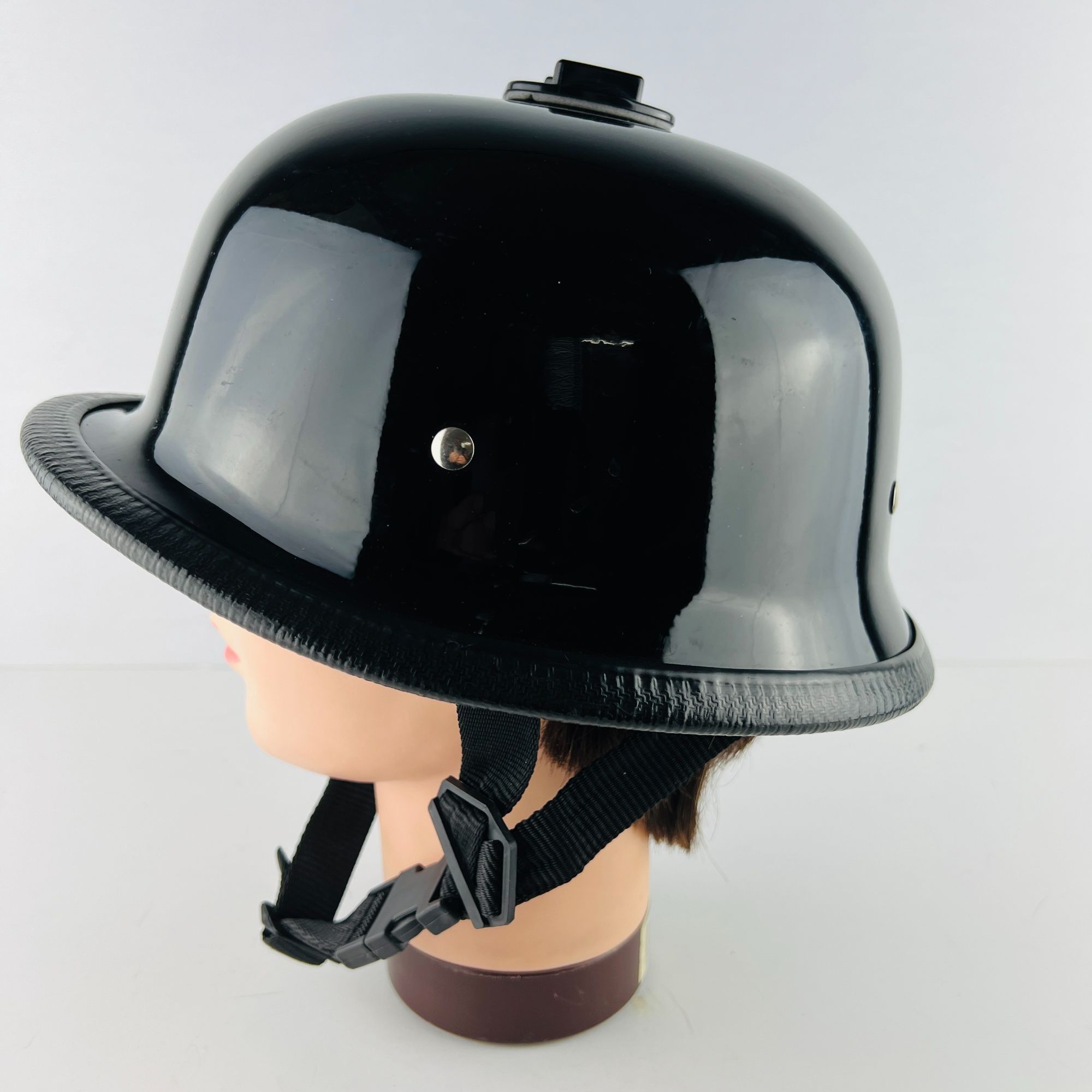 Other Motorcycle Helmet Replica German Half Shell Style Camera Mou Size ONE SIZE - 4 Thumbnail