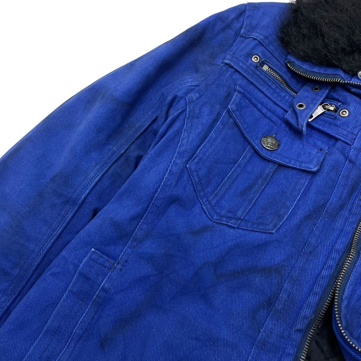 GOSTAR DE FUGA × In The Attic × Le Grande Bleu (L.G.B.) Awesome In The Attic Fur Jacket Size US M / EU 48-50 / 2 - 8 Thumbnail
