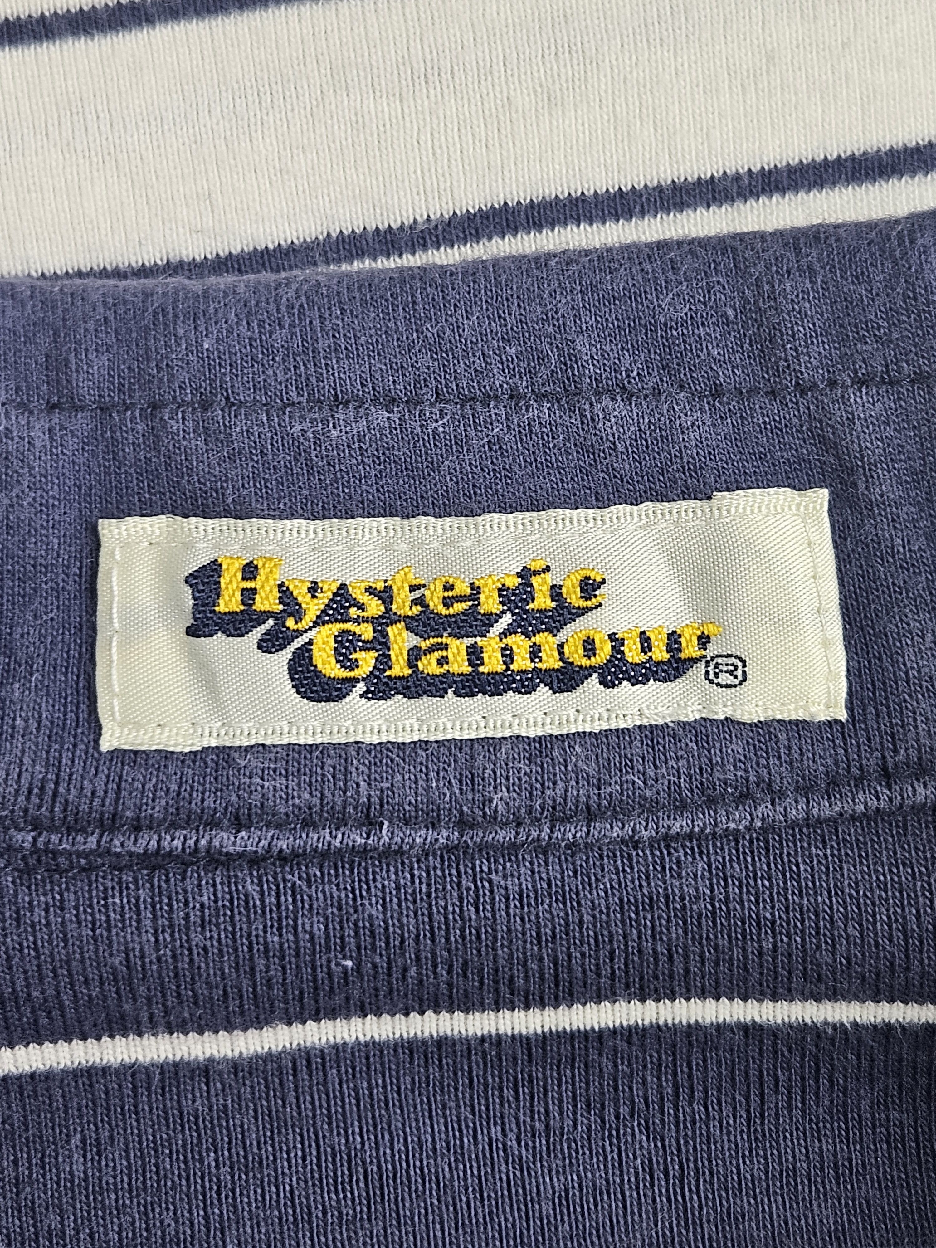 Hysteric Glamour Hysteric Glamour polo stripe shirt Size XS / US 0-2 / IT 36-38 - 4 Thumbnail
