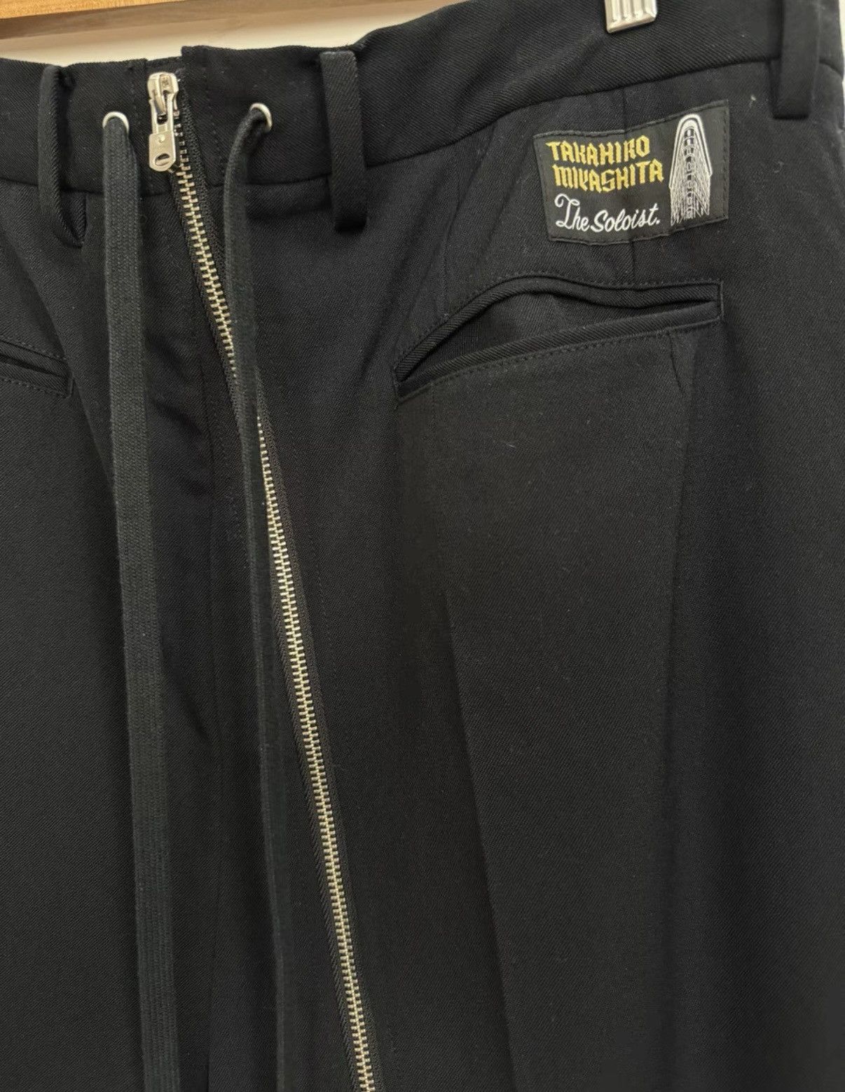 Takahiromiyashita The Soloist. TAKAHIROMIYASHITA THE SOLOIST reverse tapered pants Size US 32 / EU 48 - 5 Thumbnail