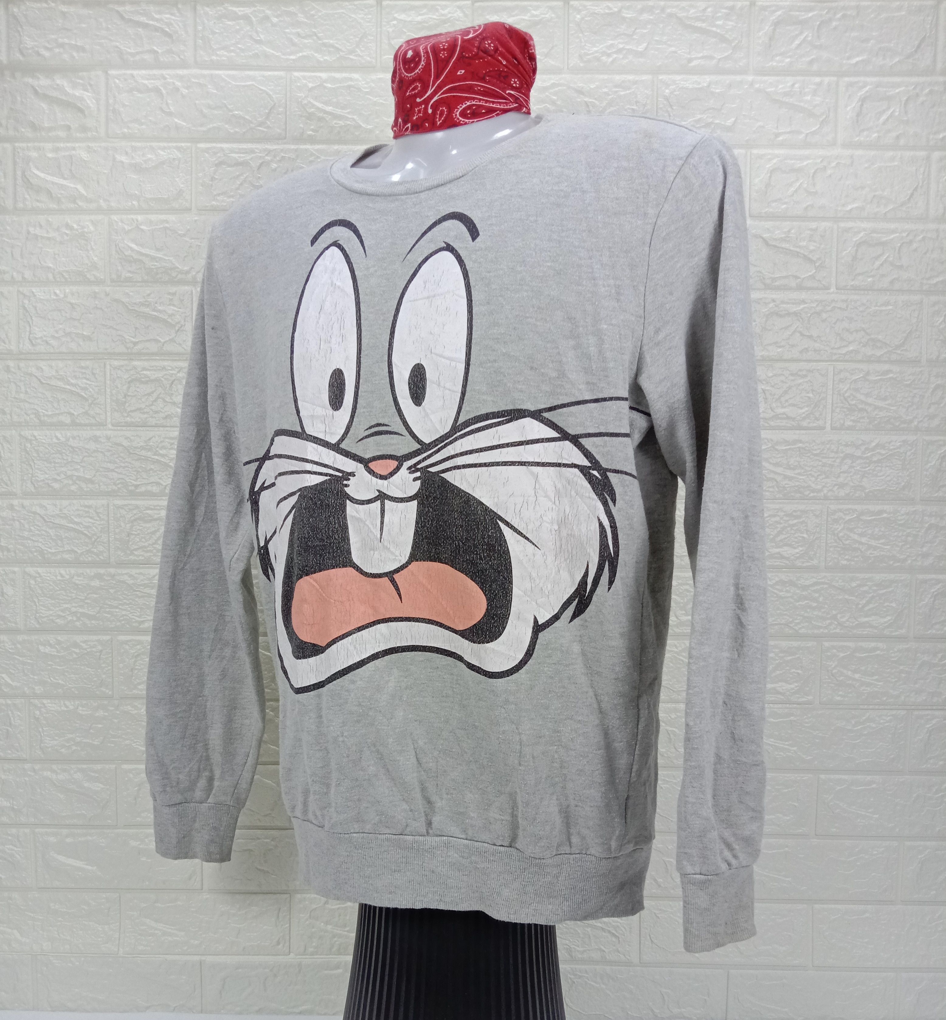 Cartoon Network Vintage Bugs Bunny Over Printed Sweatshirt Size US L / EU 52-54 / 3 - 3 Thumbnail