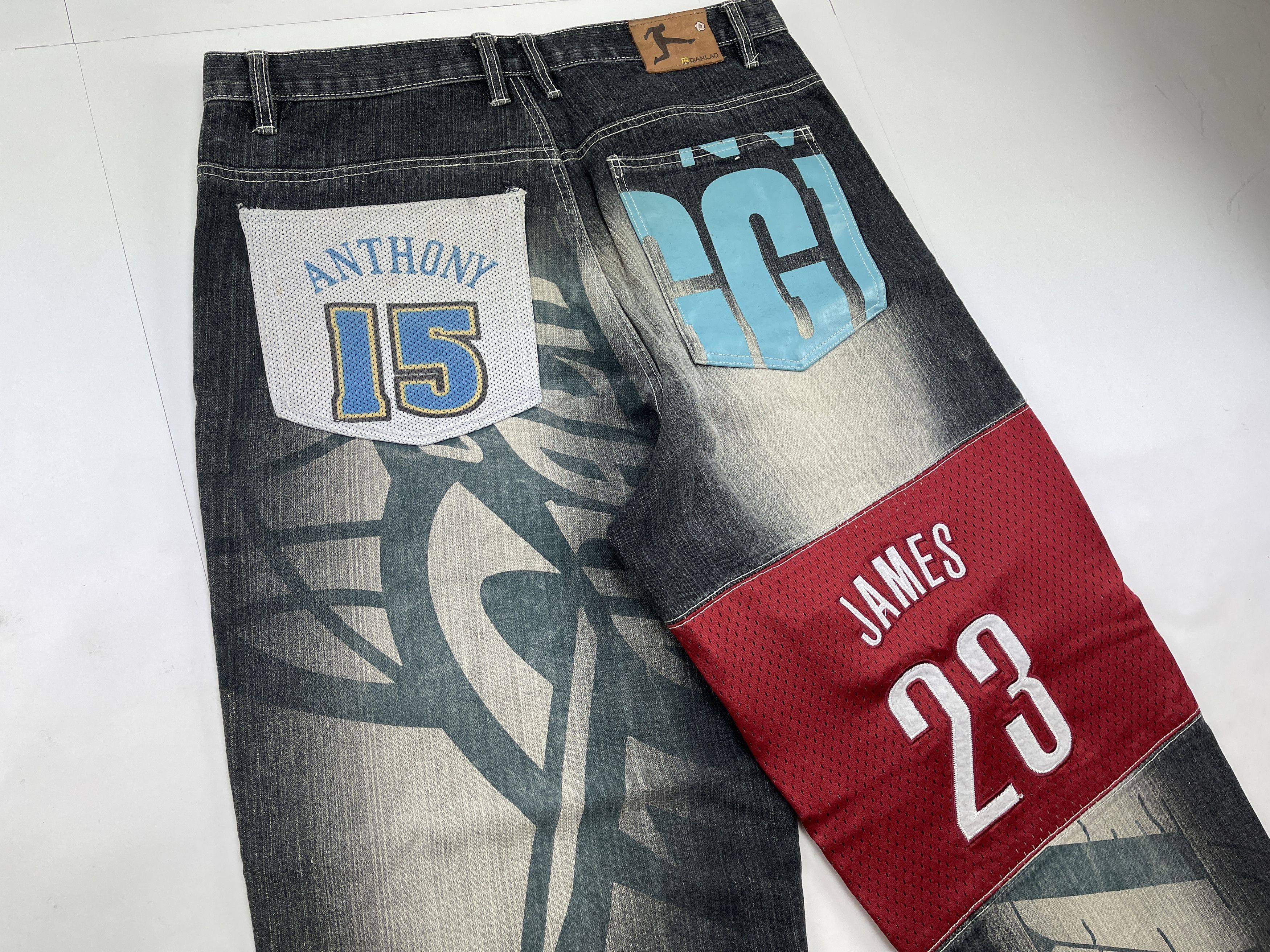 Other NBA jeans, vintage basketball pants, Lakers, 76ers, Magic 36 Size US 36 / EU 52 - 7 Thumbnail