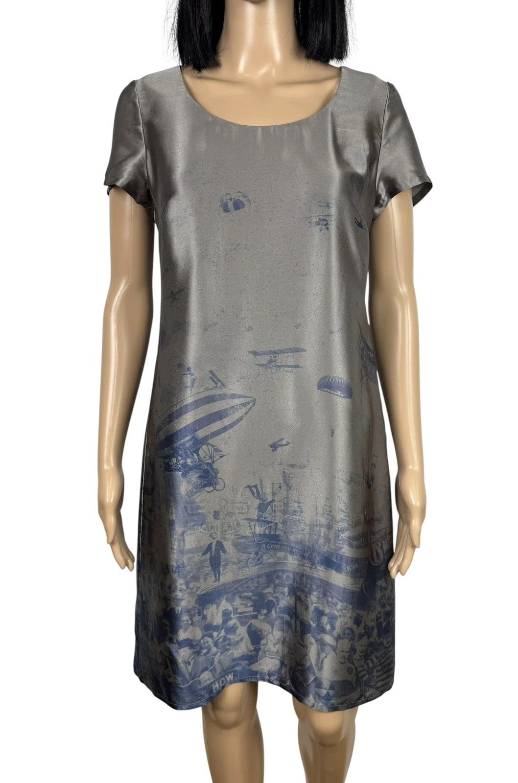 Other Ikks Silk Printed Dress size 36 Size S / US 4 / IT 40 - 2 Thumbnail
