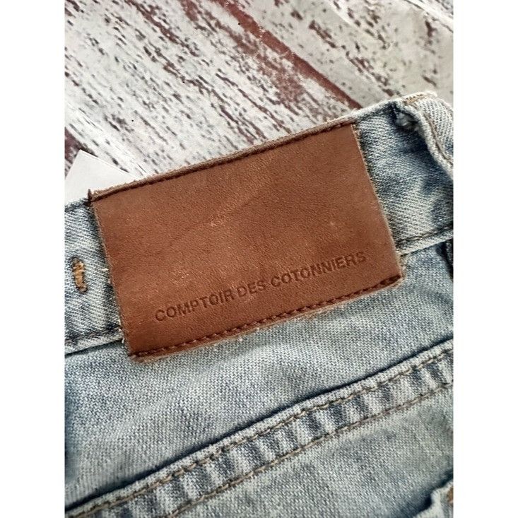 Other COMPTOIR DES COTONNIERS Light Wash Straight Leg Jeans Size 30" / US 8 / IT 44 - 5 Thumbnail