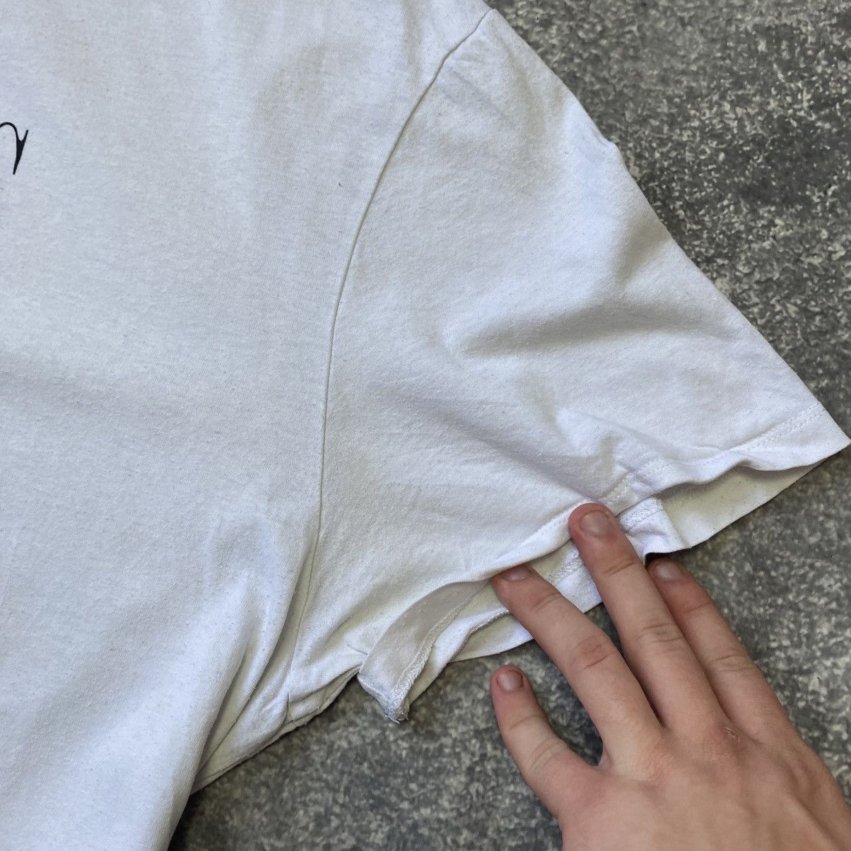 Allsaints Designer Allsaints Big Logo y2k luxury Streetwear tee Size US M / EU 48-50 / 2 - 5 Thumbnail