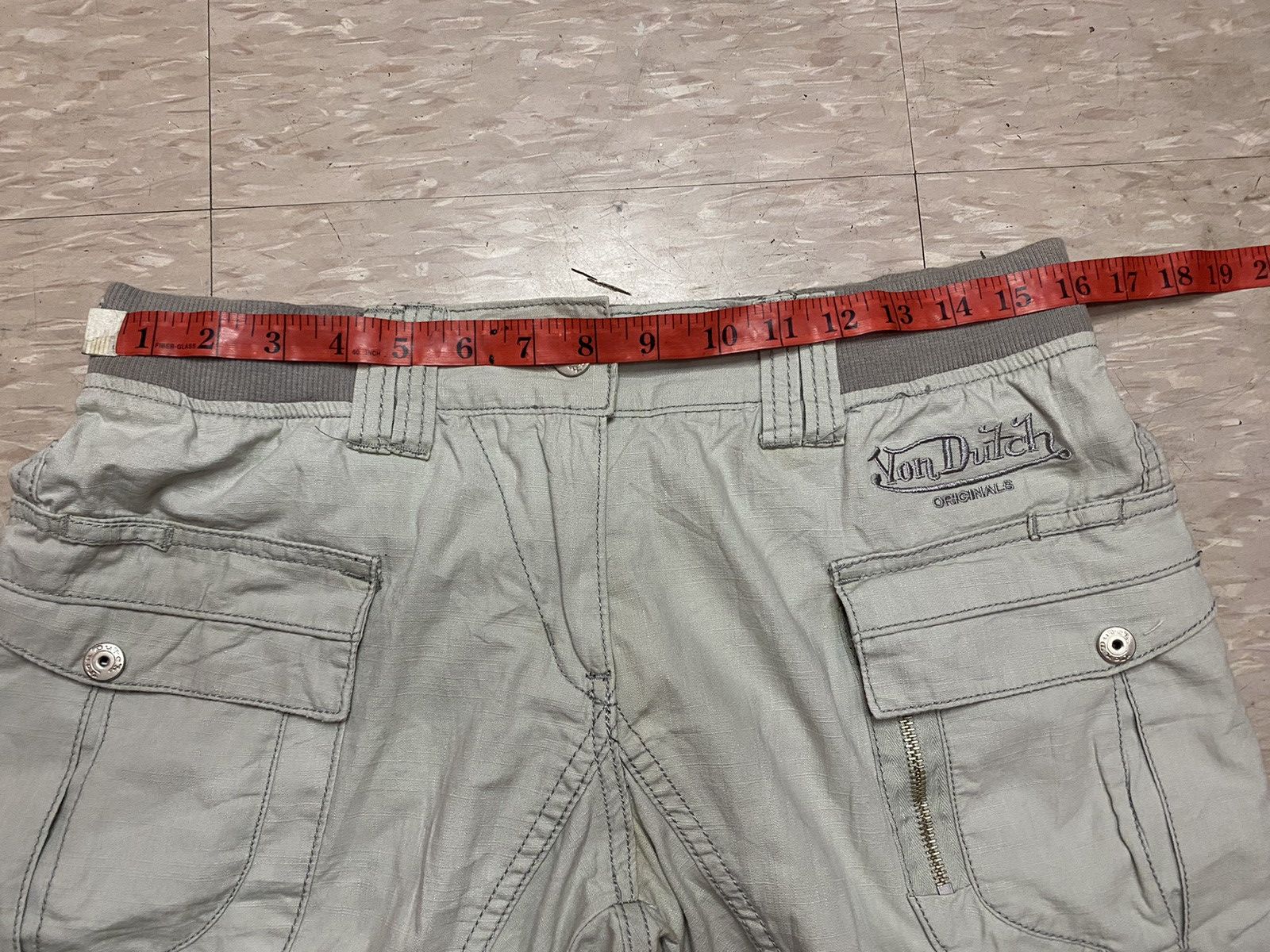 Designer × Von Dutch Von dutch women's grey trousers Size 32" / US 10 / IT 46 - 9 Thumbnail