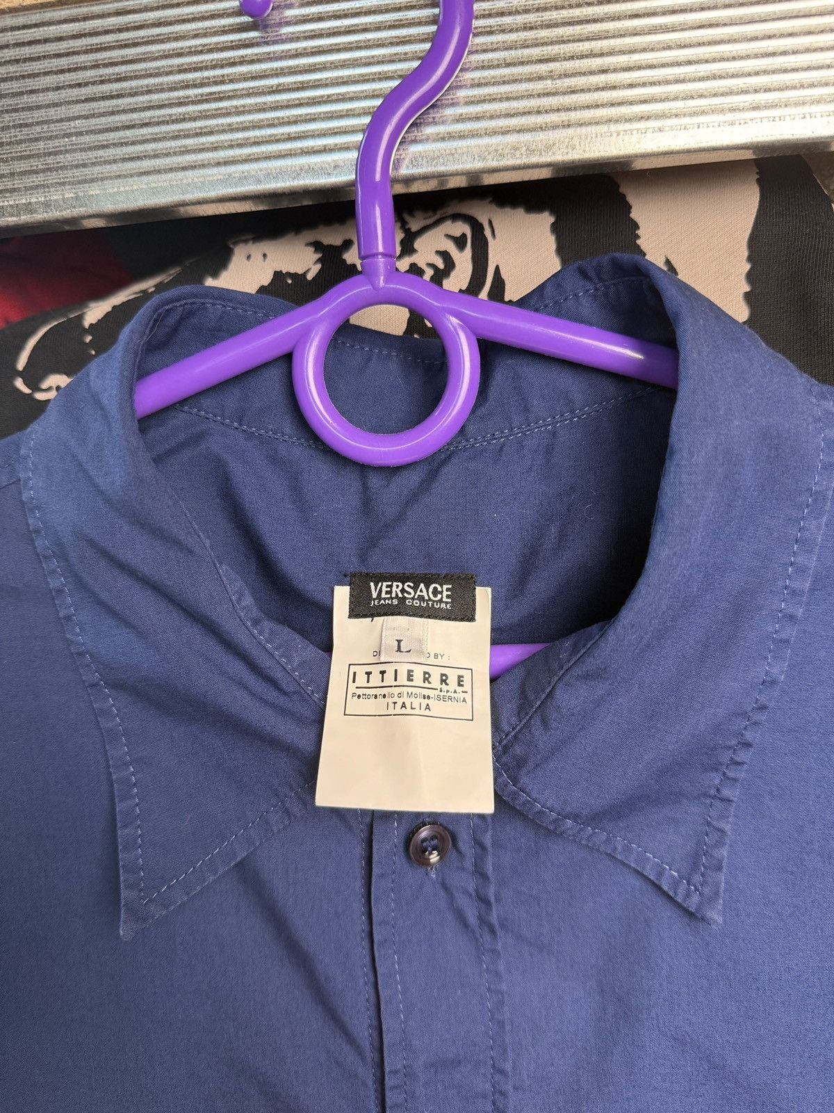 Versace Jeans Couture Versace Jeans Couture Shirt Size L Size US L / EU 52-54 / 3 - 9 Thumbnail