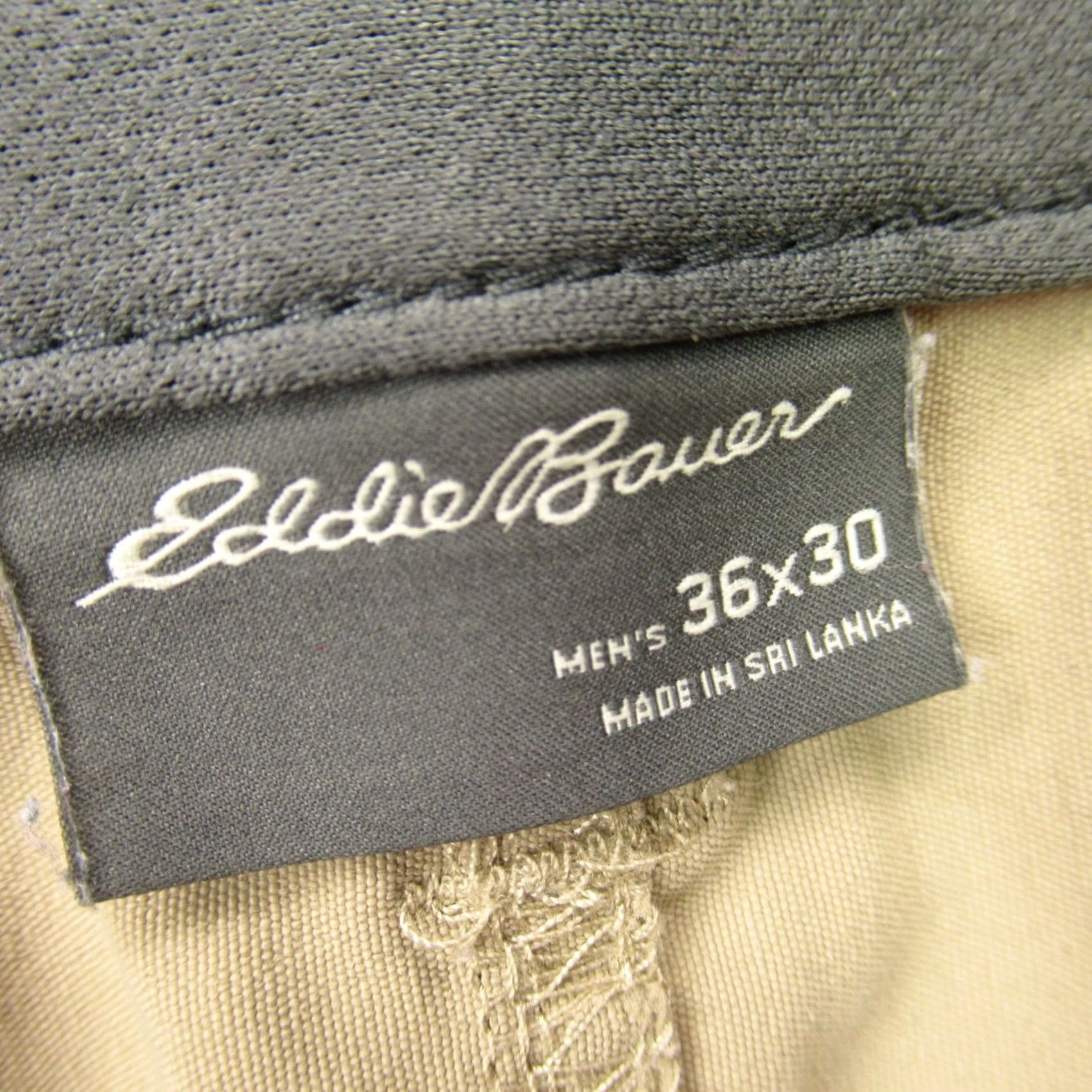 Eddie Bauer Eddie Bauer Pants Mens 36X30 Chino Outdoors Pockets Beige Golf Casual Size US 36 / EU 52 - 3 Thumbnail